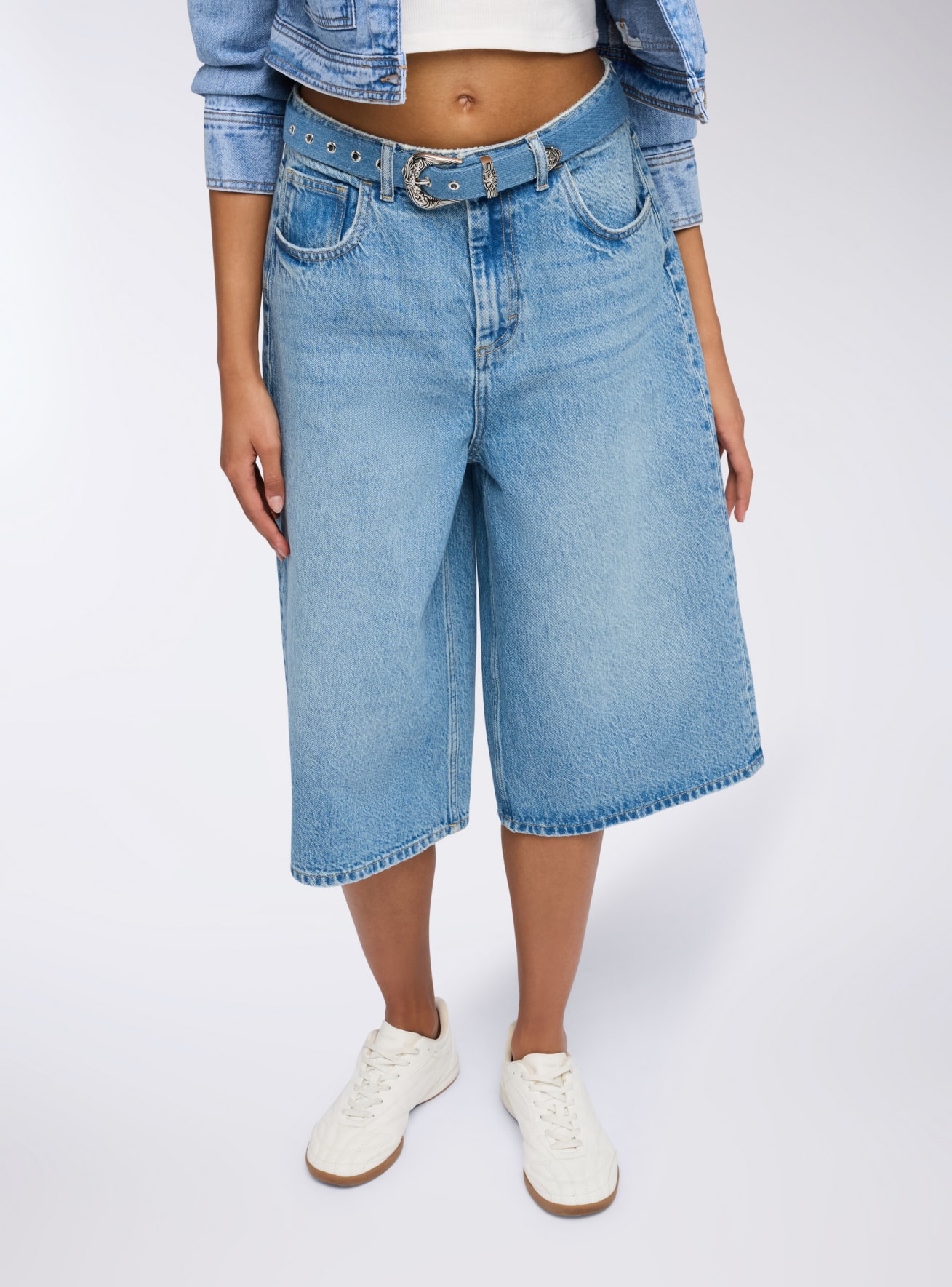 Short en Jeans Femme Terranova