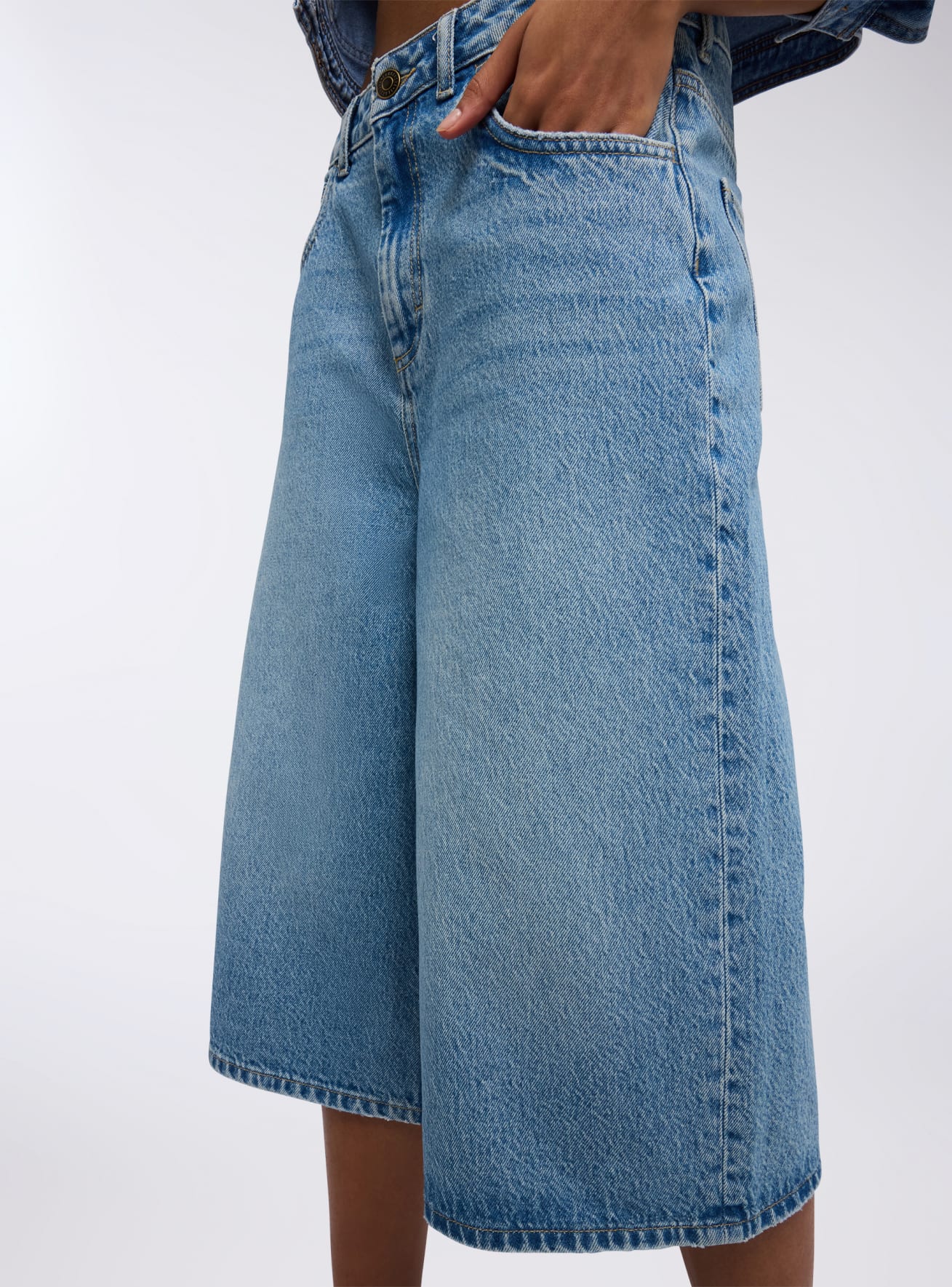 Short en Jeans Femme Terranova