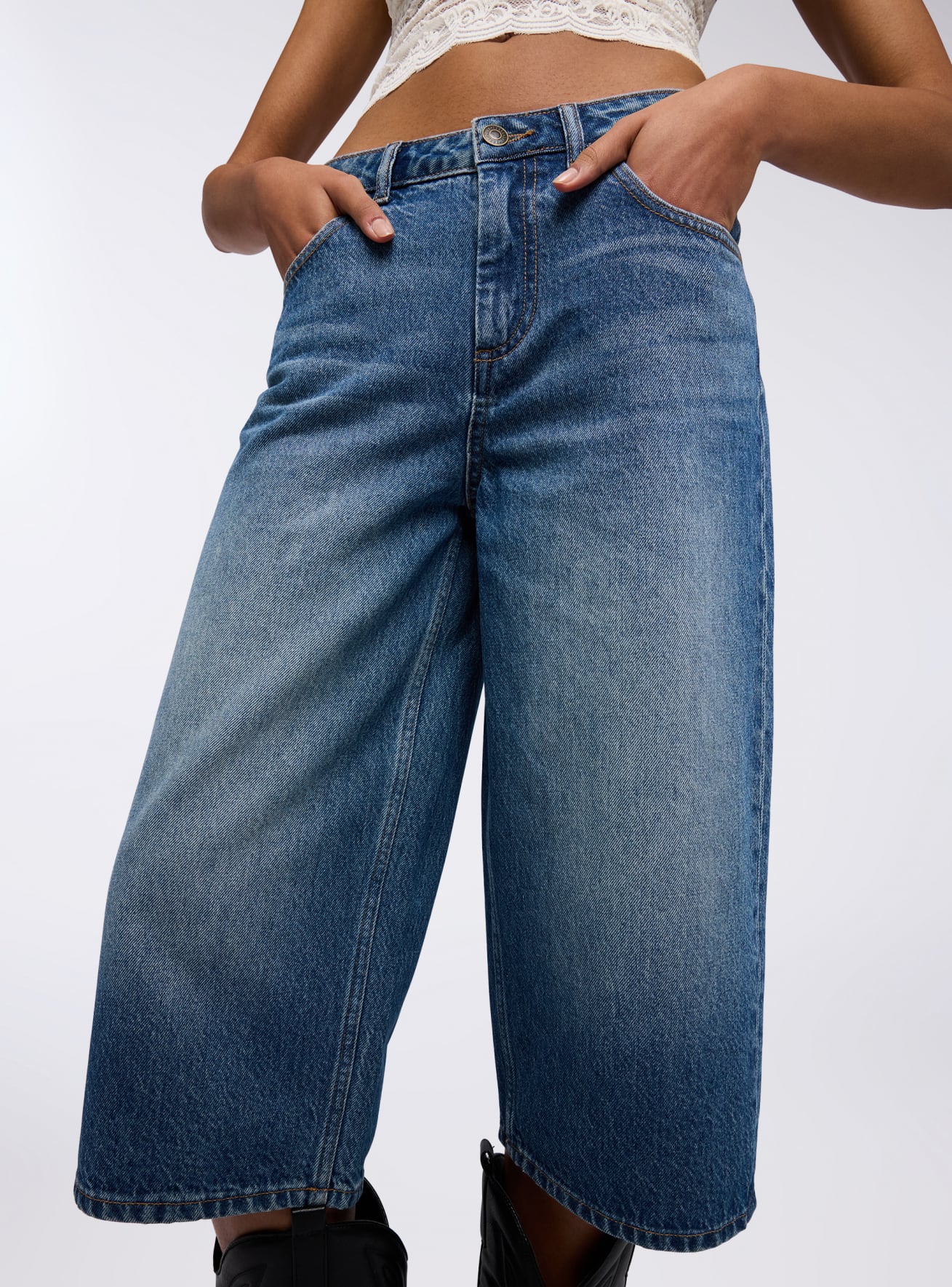 Jeans cortos Mujer Terranova