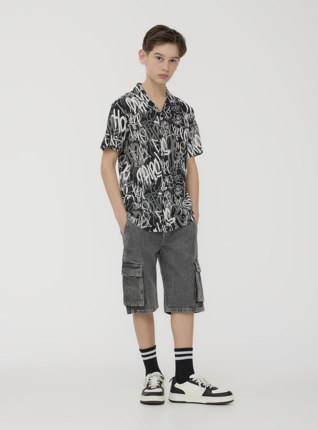 Short-sleeved shirt Boys Terranova