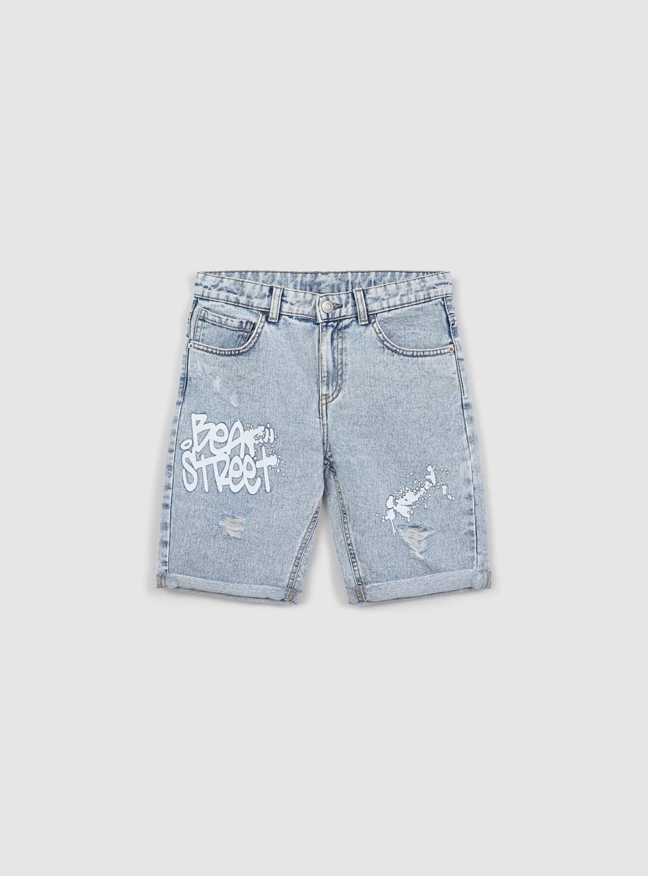 Pantalone Jeans Corto Bambino Kids