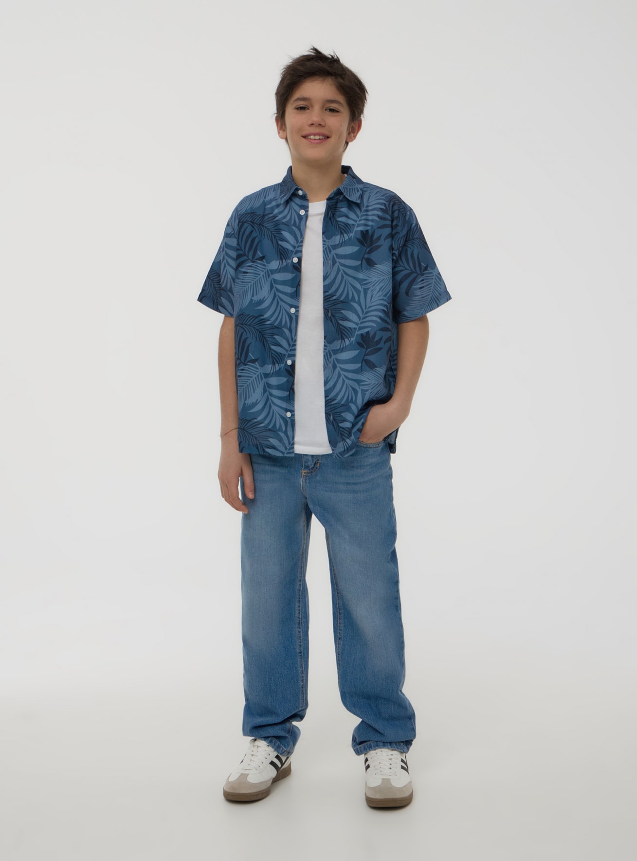 Camicia MC Junge Terranova