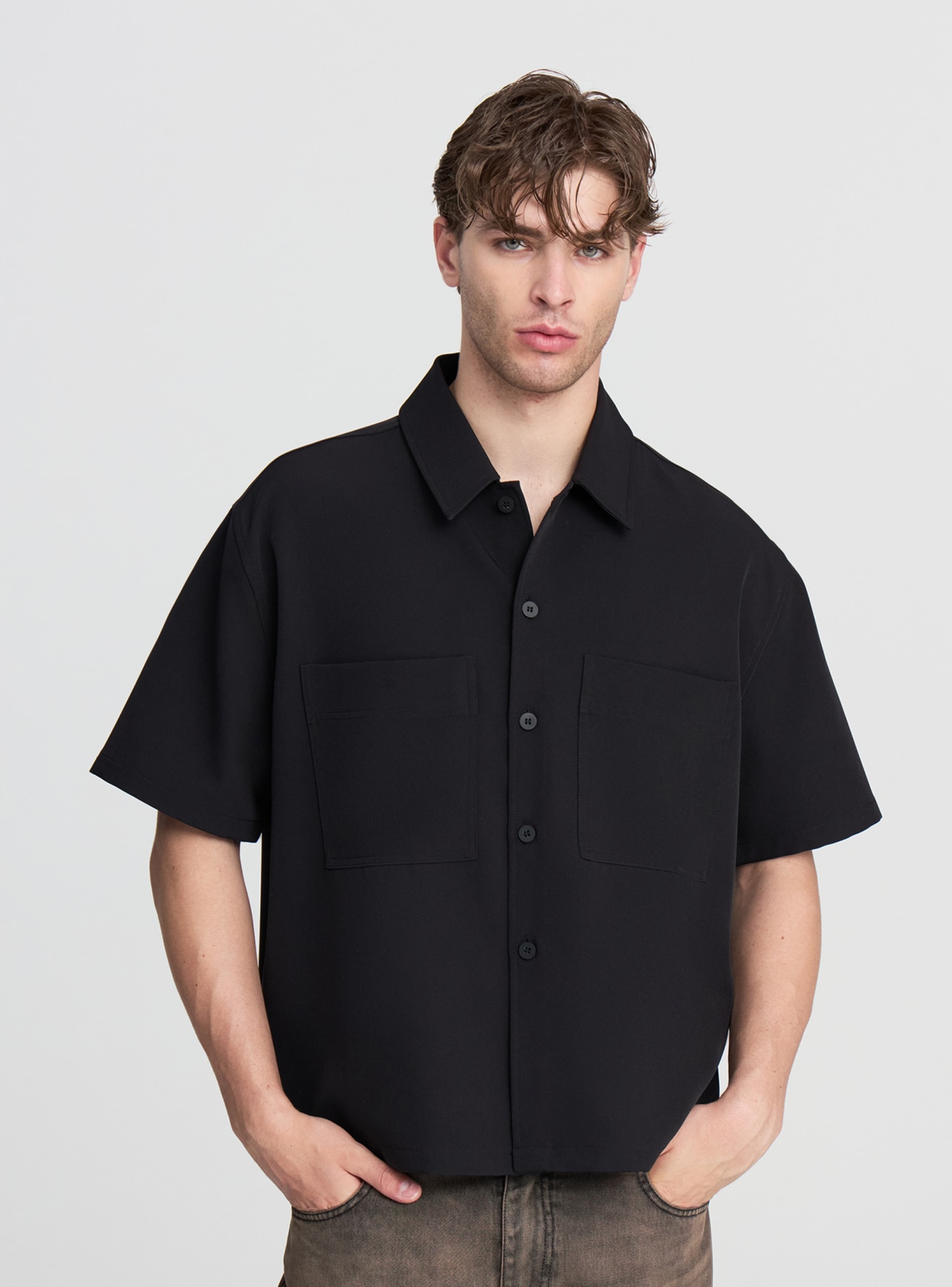 Camisa manga corta Hombre Terranova