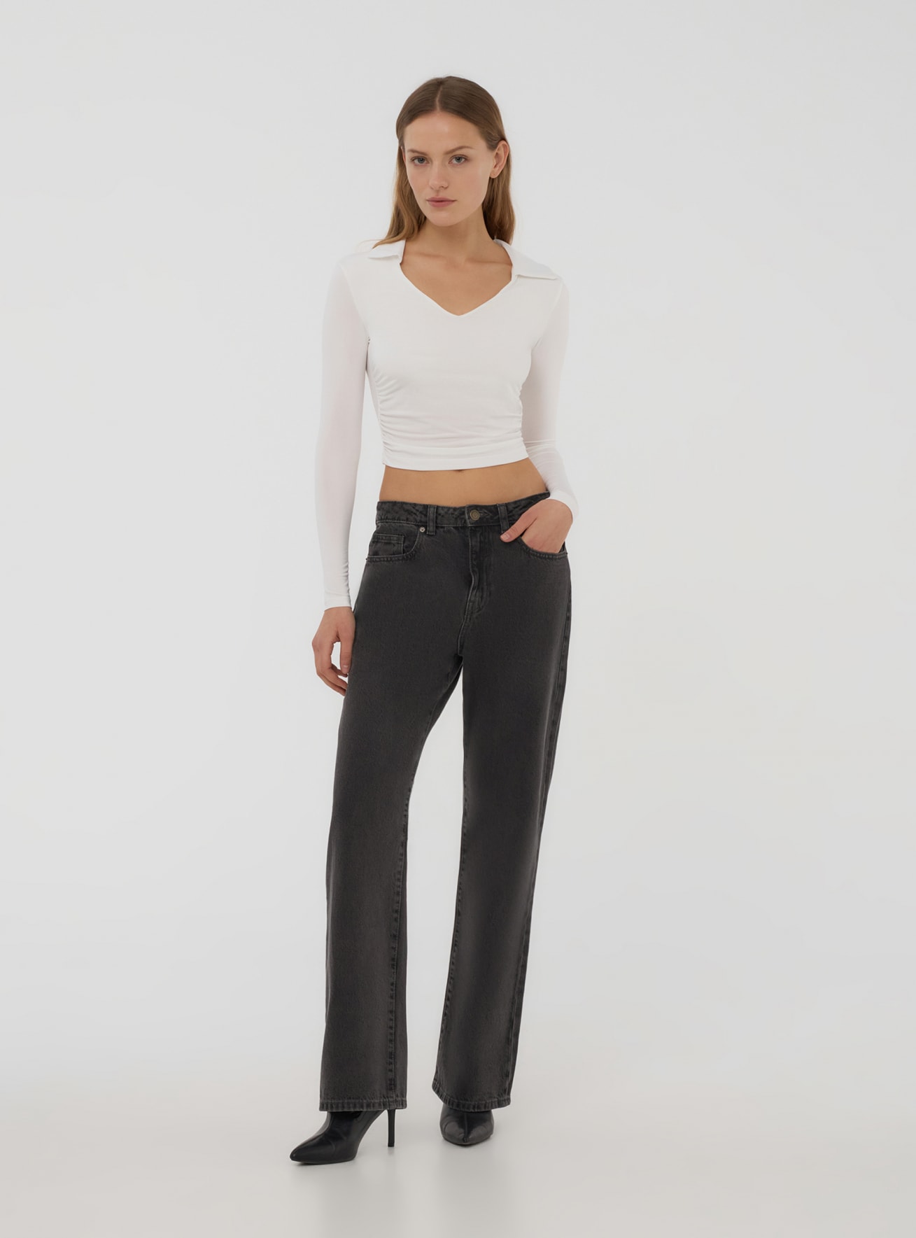 T-Shirt ML Damen Terranova