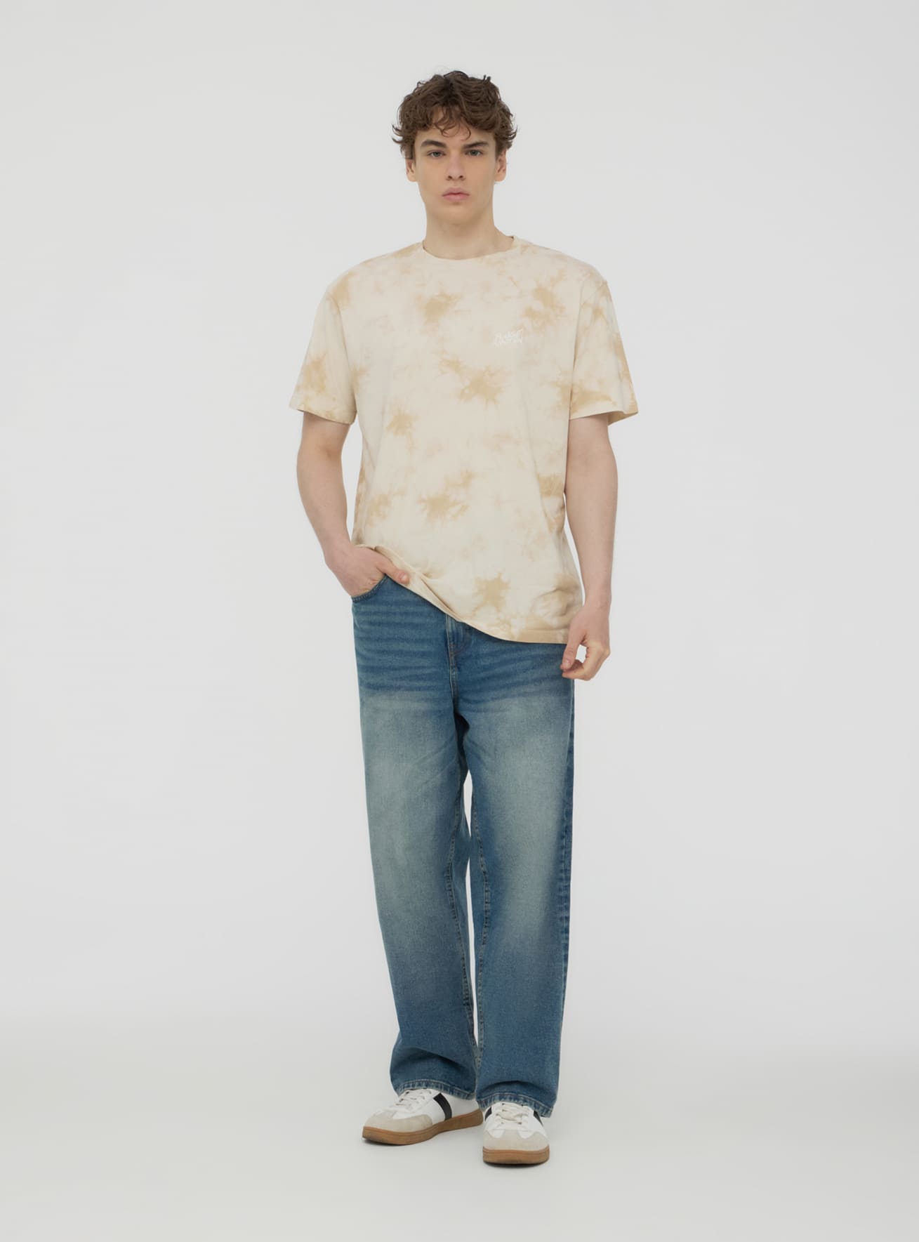 Jeans super-baggy cinque tasche