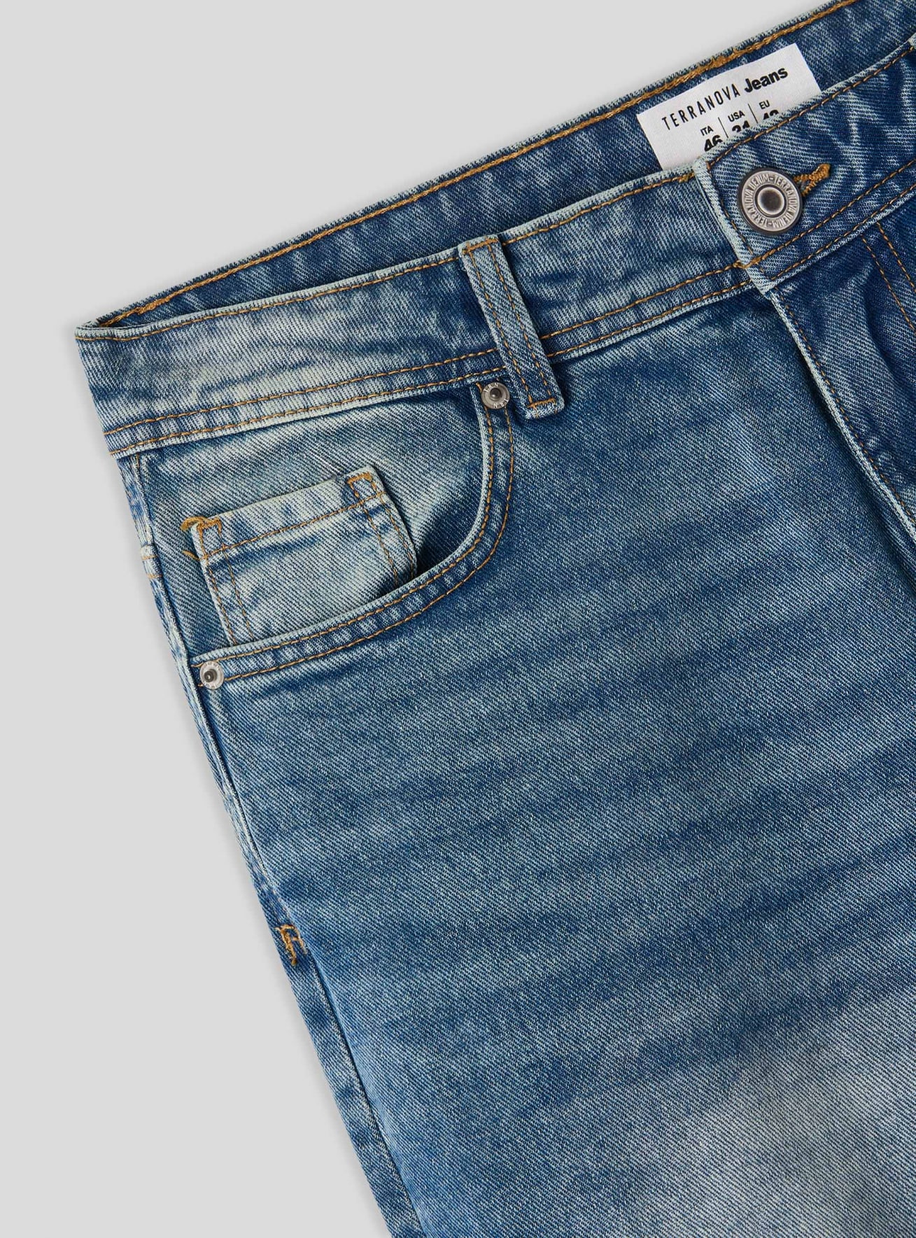 Pantalone Jeans Lungo Uomo Terranova