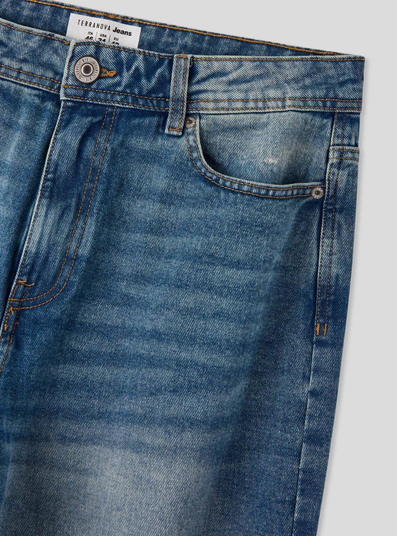 Pantalone Jeans Lungo Uomo Terranova