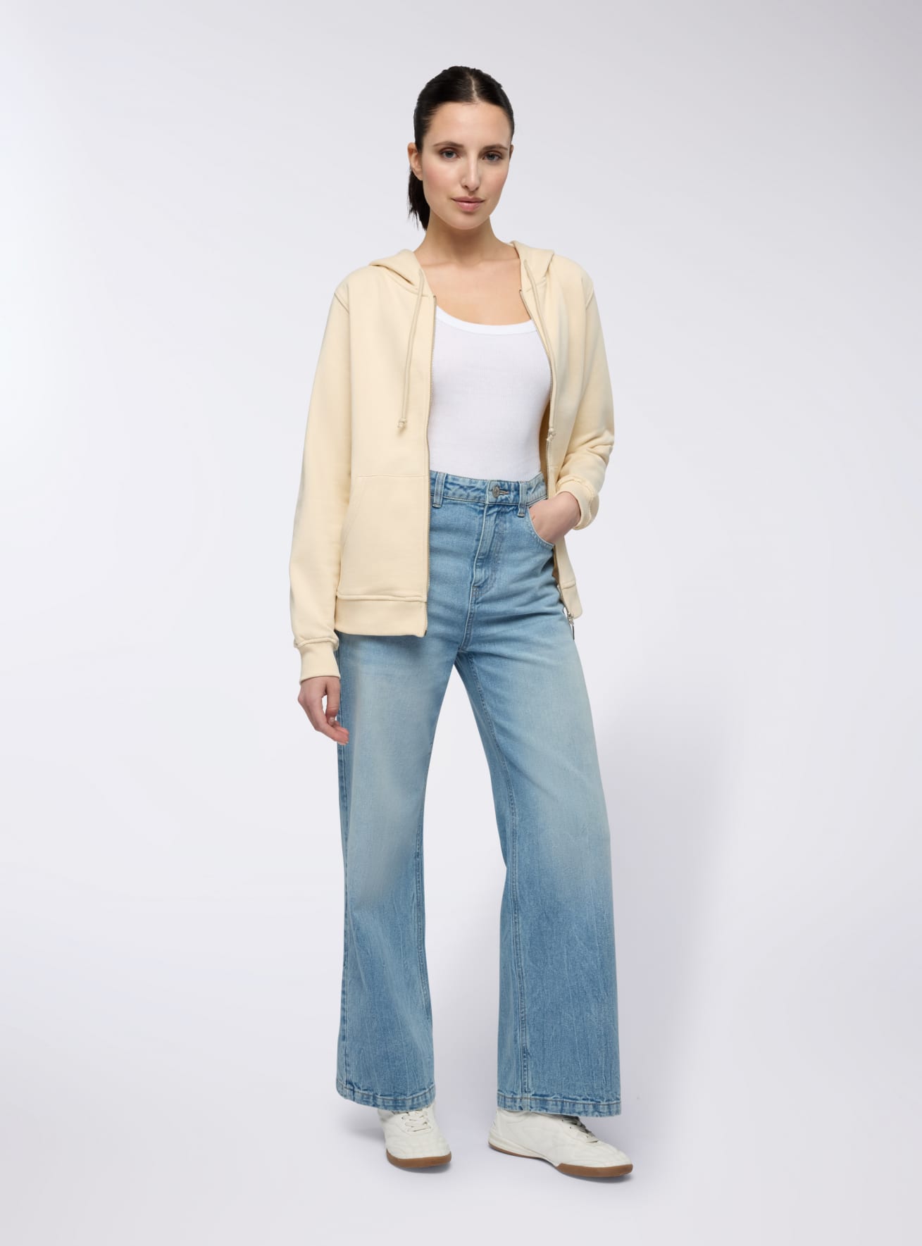 Pantalone Jeans Lungo Donna Terranova