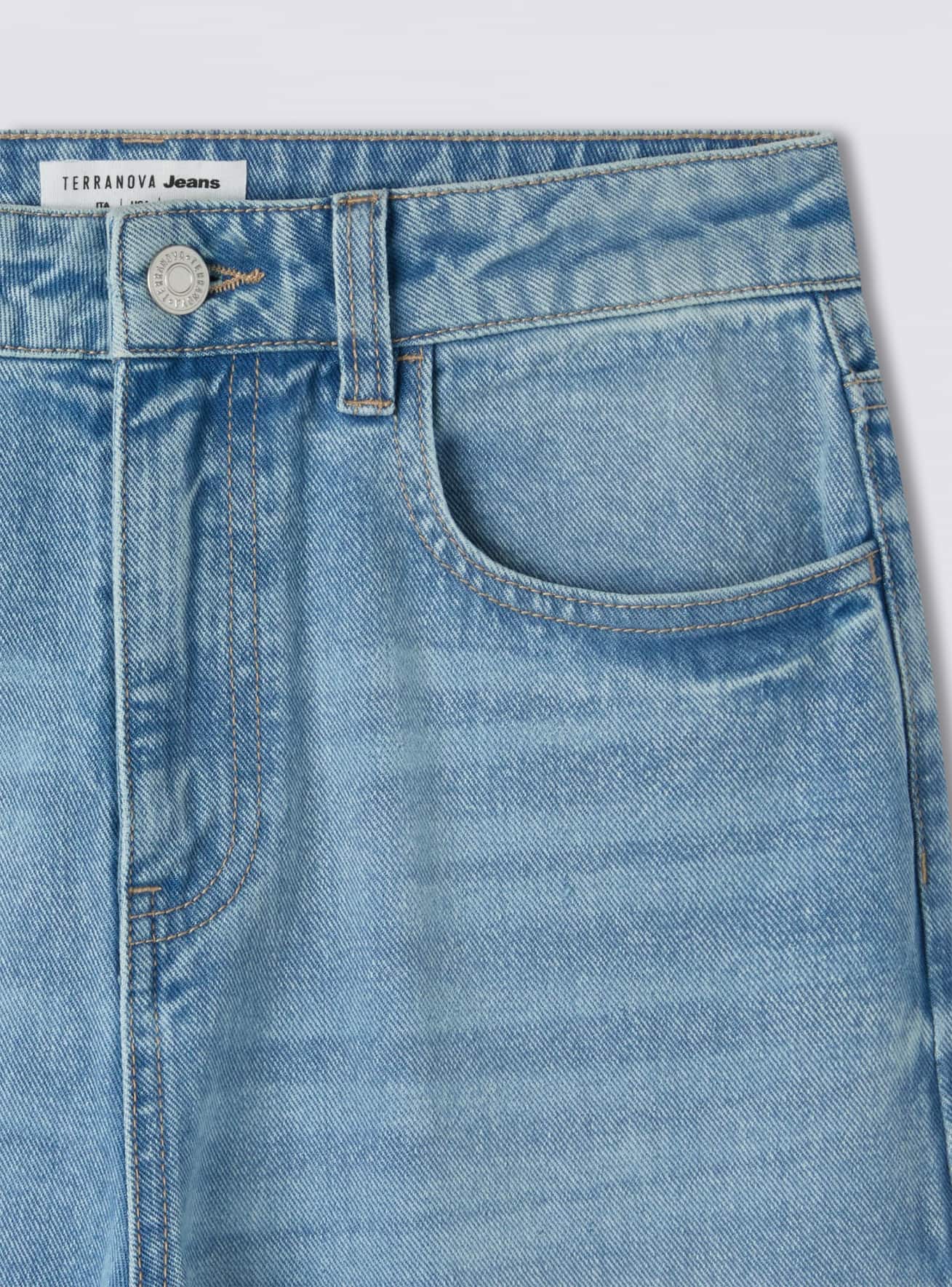 Pantalone Jeans Lungo Donna Terranova