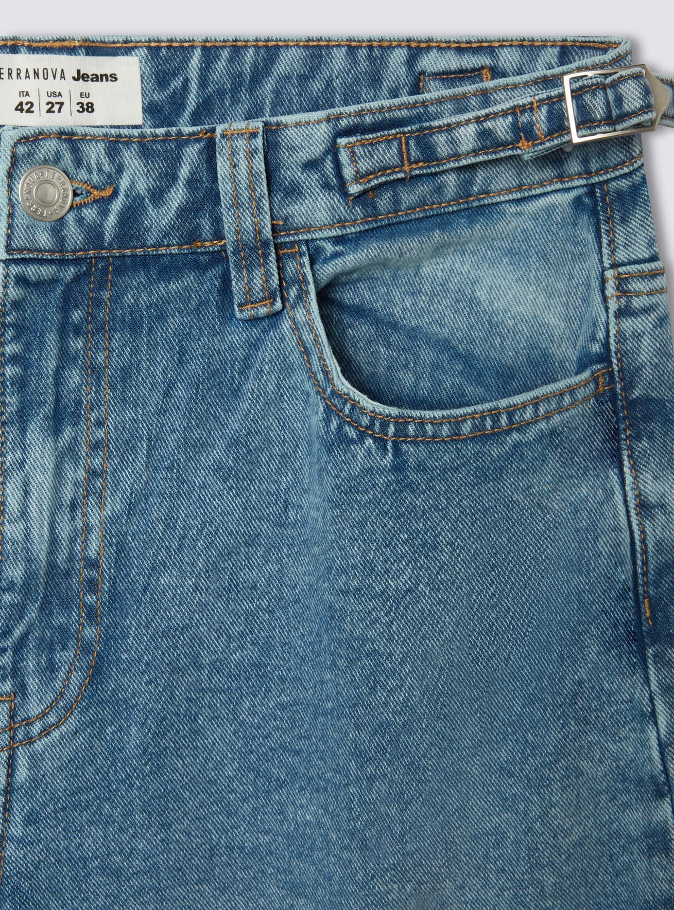Long pants jeans Woman Terranova