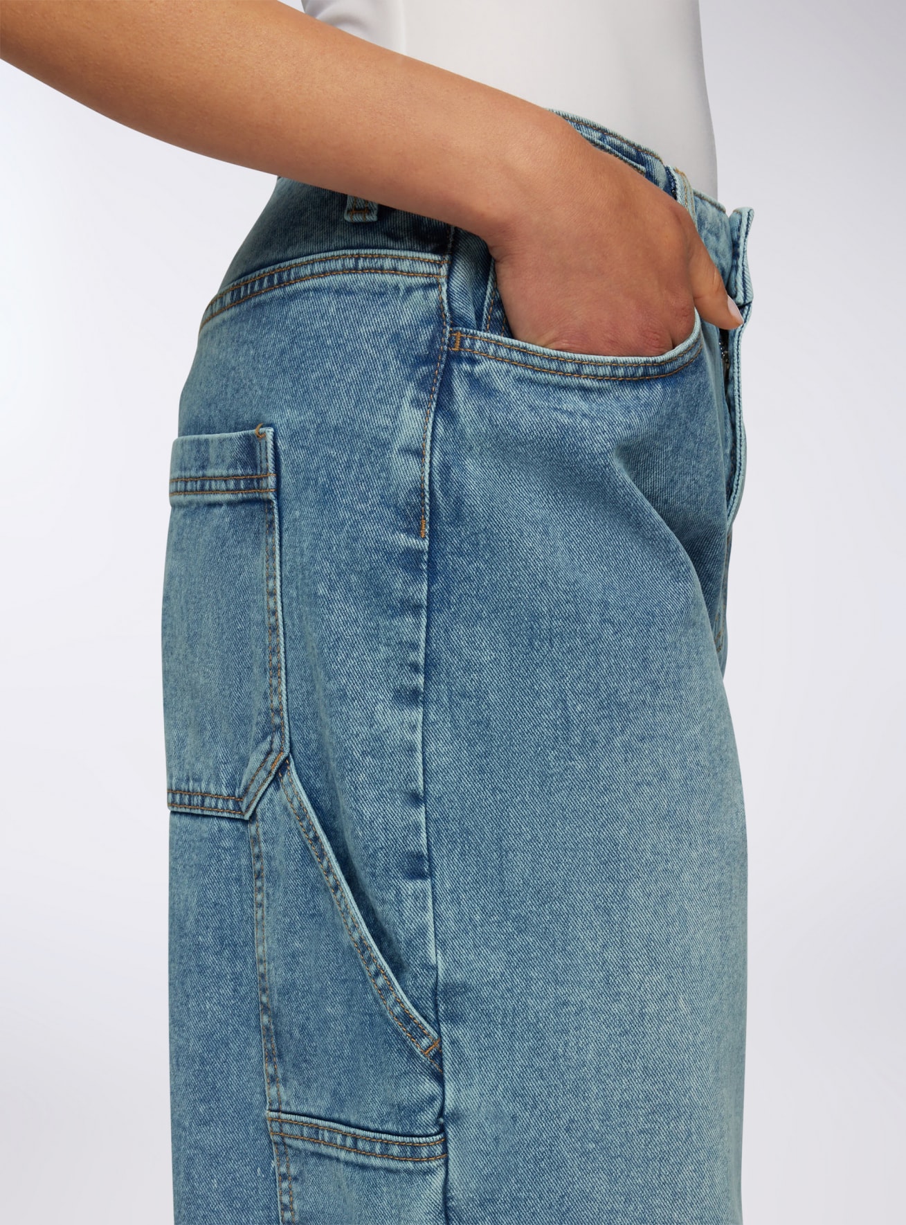 Long pants jeans Woman Terranova