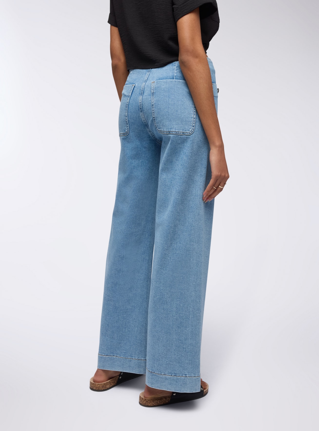 Pantalone Jeans Lungo Donna Terranova