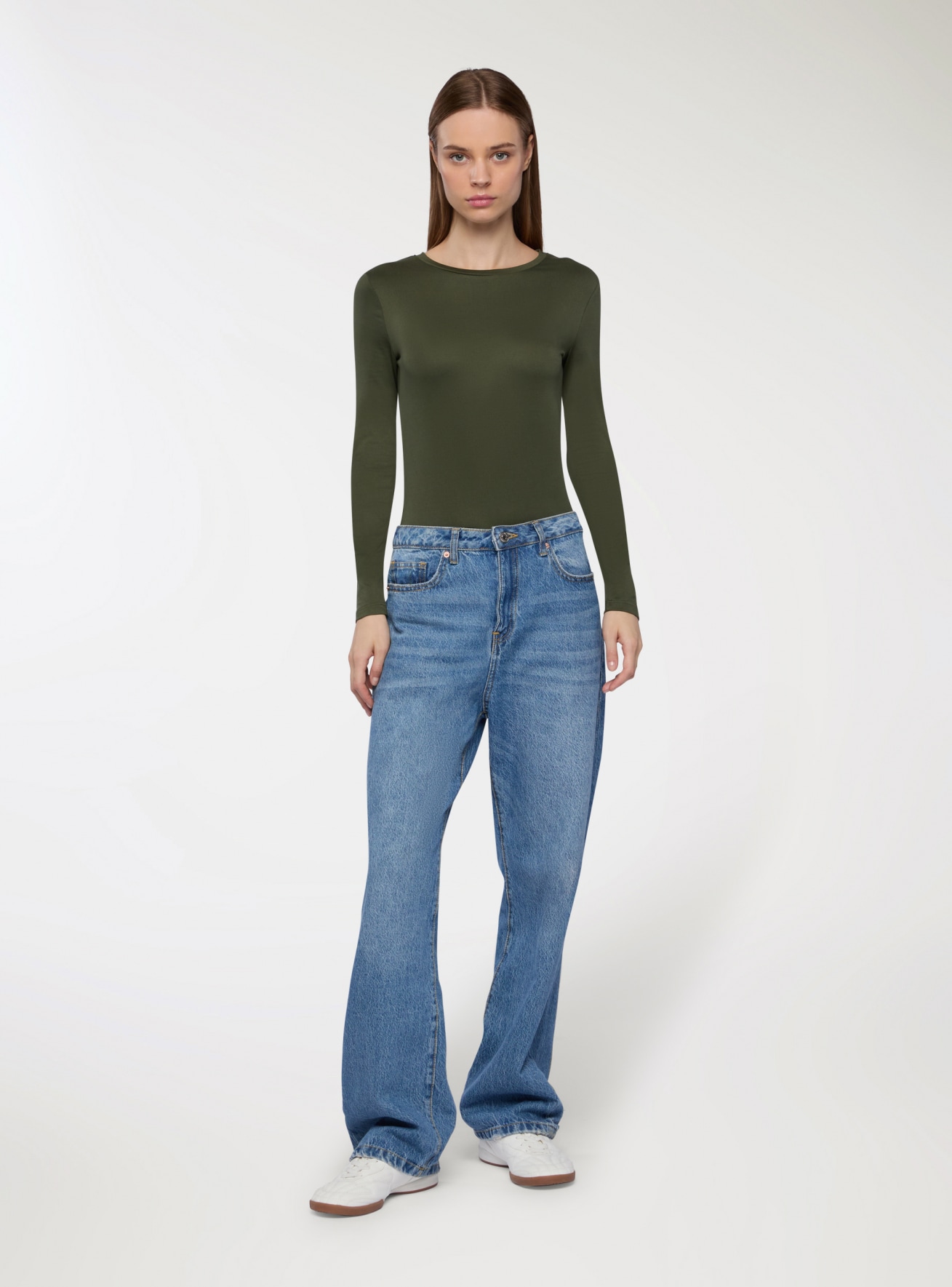 Basic tričko s dlouhým rukávem