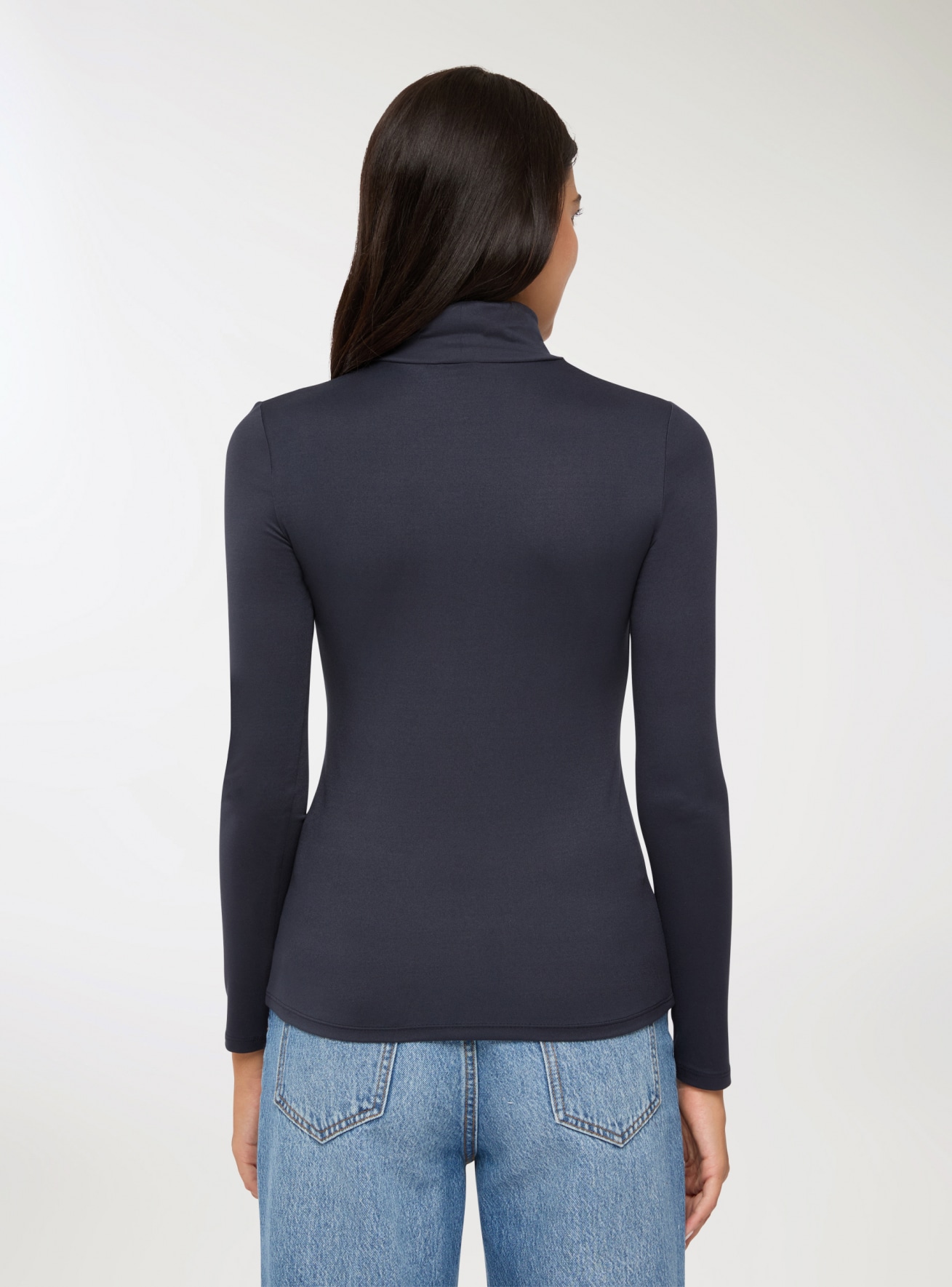 Camisa De Manga Larga Para Mujer, Color Azul Cielo Claro, Protección UV,  Para Vacaciones, Playa, Tallas, image size:1309x1769