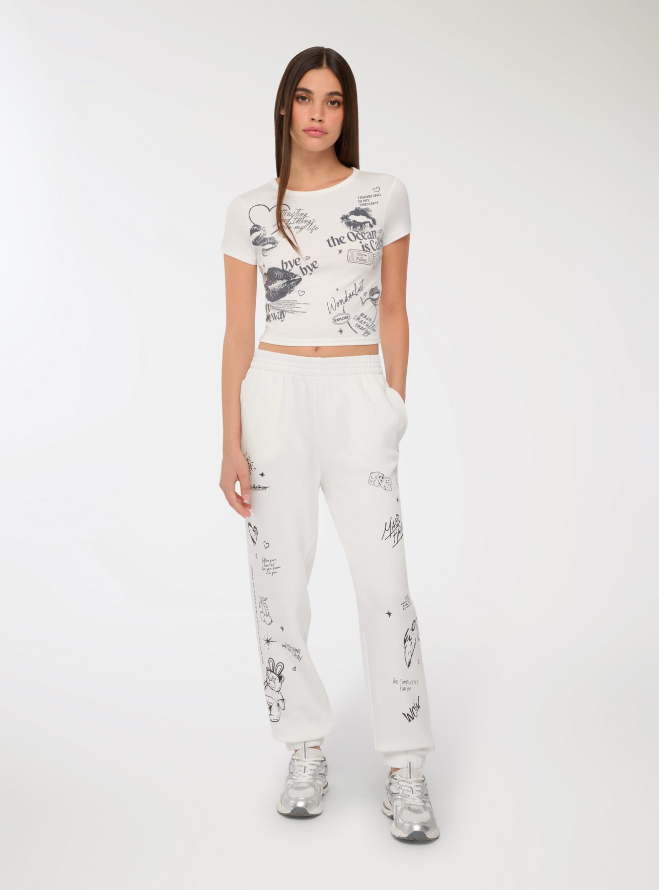 Full-length gym pants Woman Terranova
