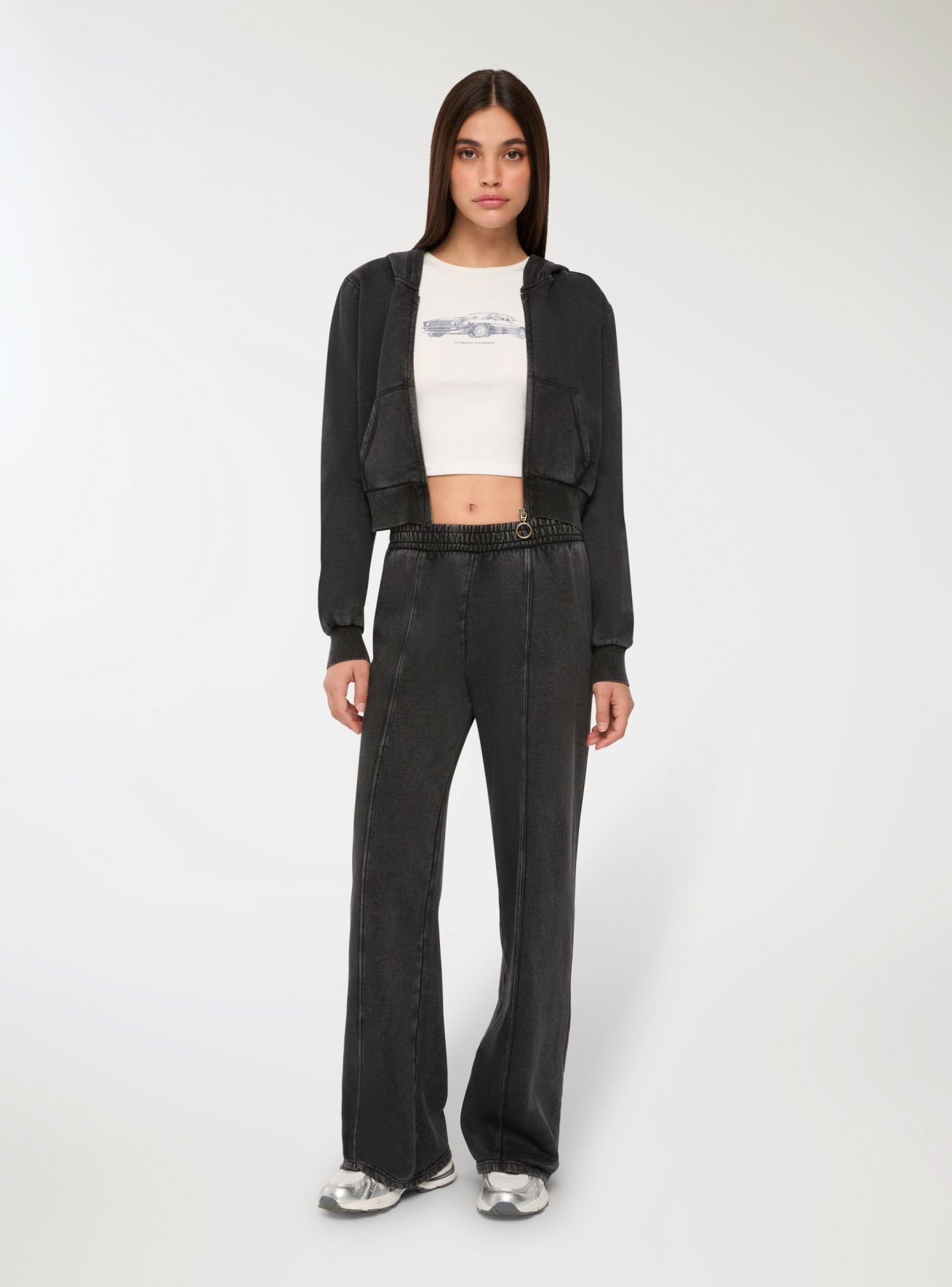 Pantaloni wide leg
