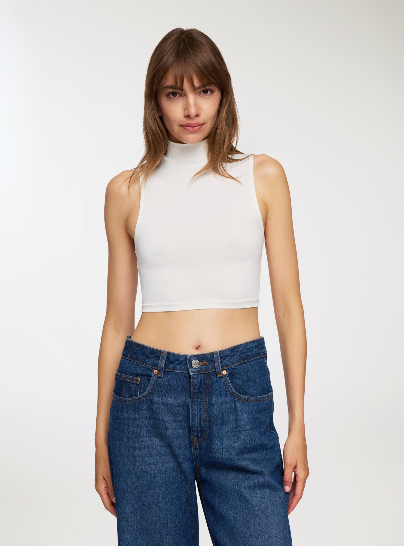 Top/Top bez rękawów Donna Terranova