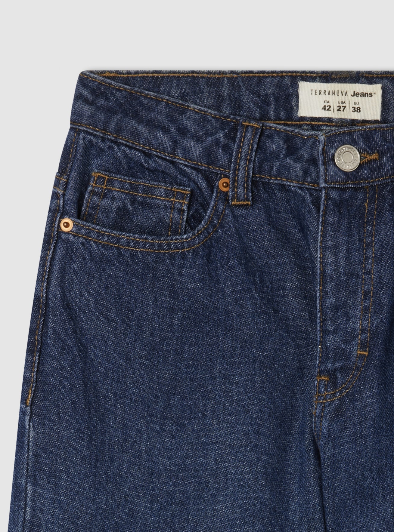 Długie spodnie jeansowe Donna Terranova