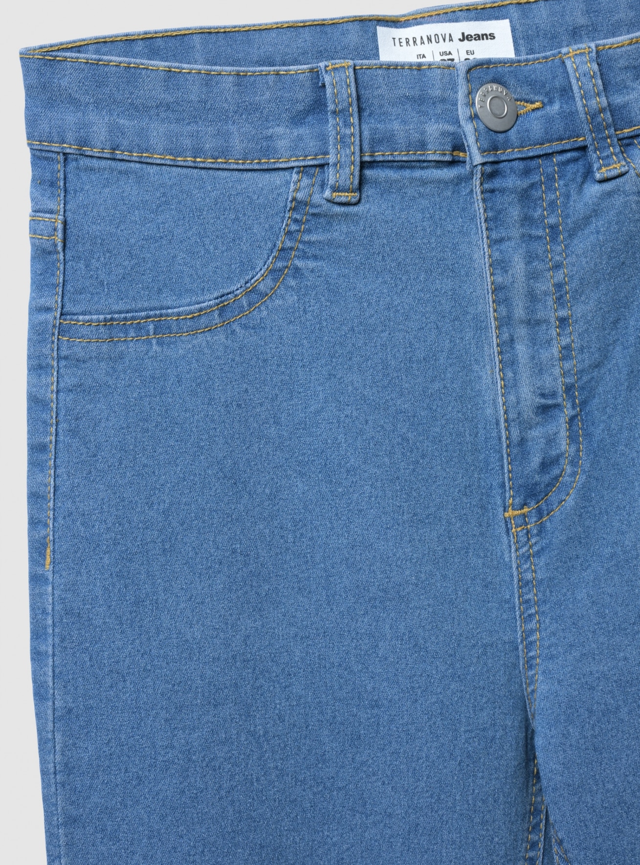 Pantalone Jeans Lungo Donna Terranova