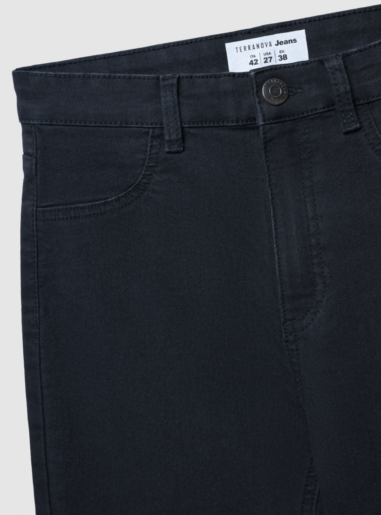 Pantalone Jeans Lungo Donna Terranova