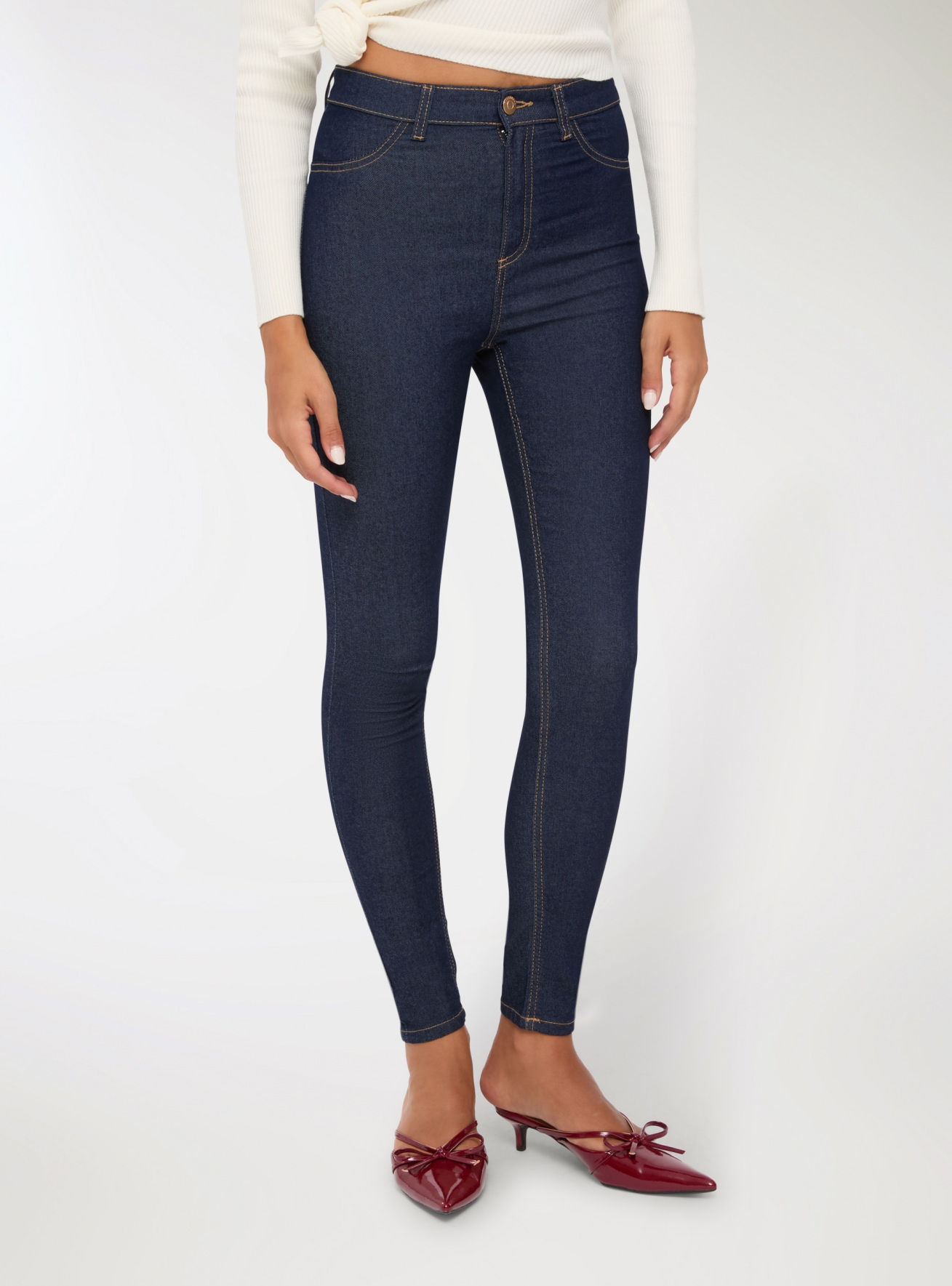 Pantalone Jeans Lungo Donna Terranova