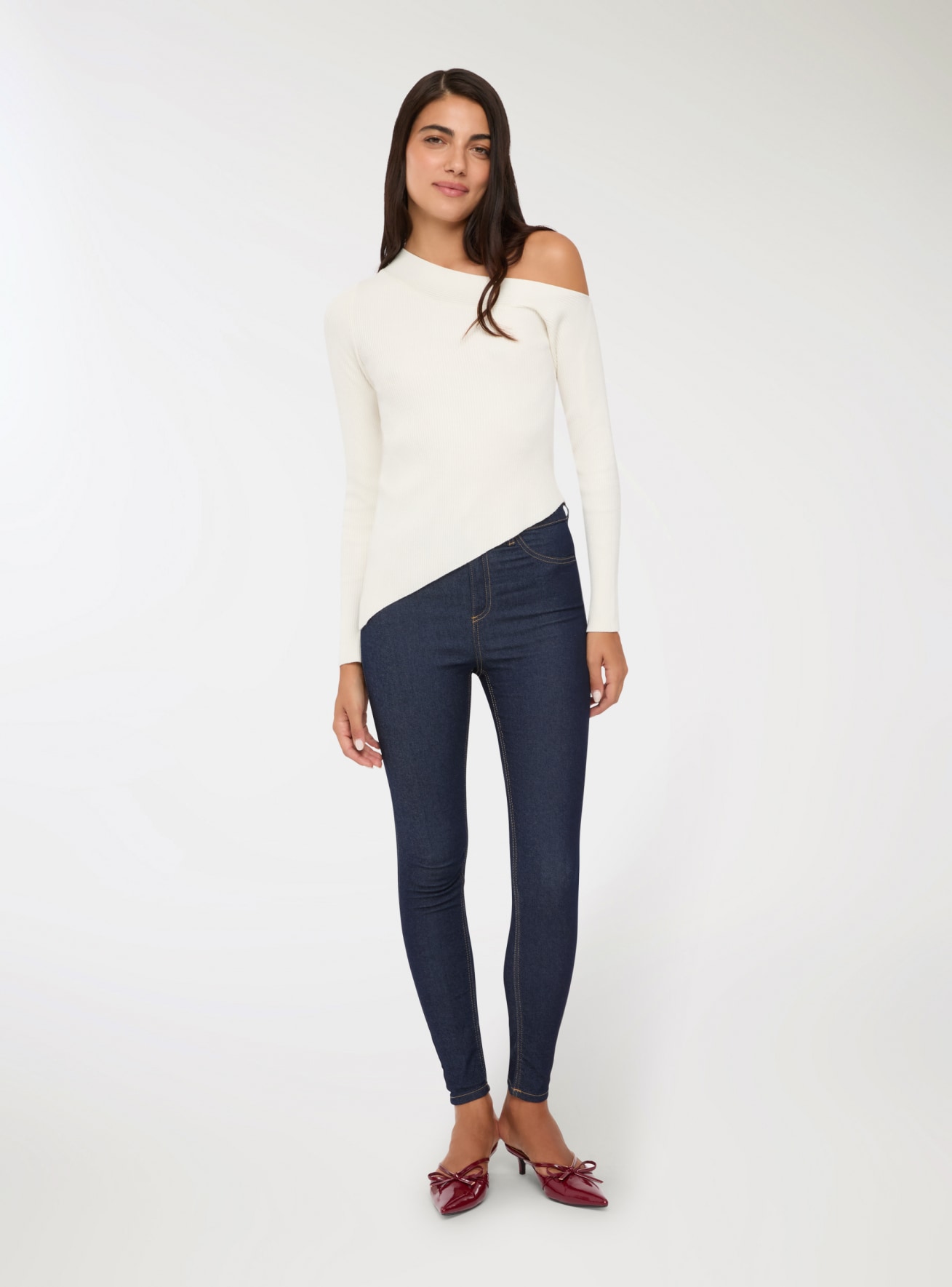 Nohavice jeans dlhe Zena Terranova