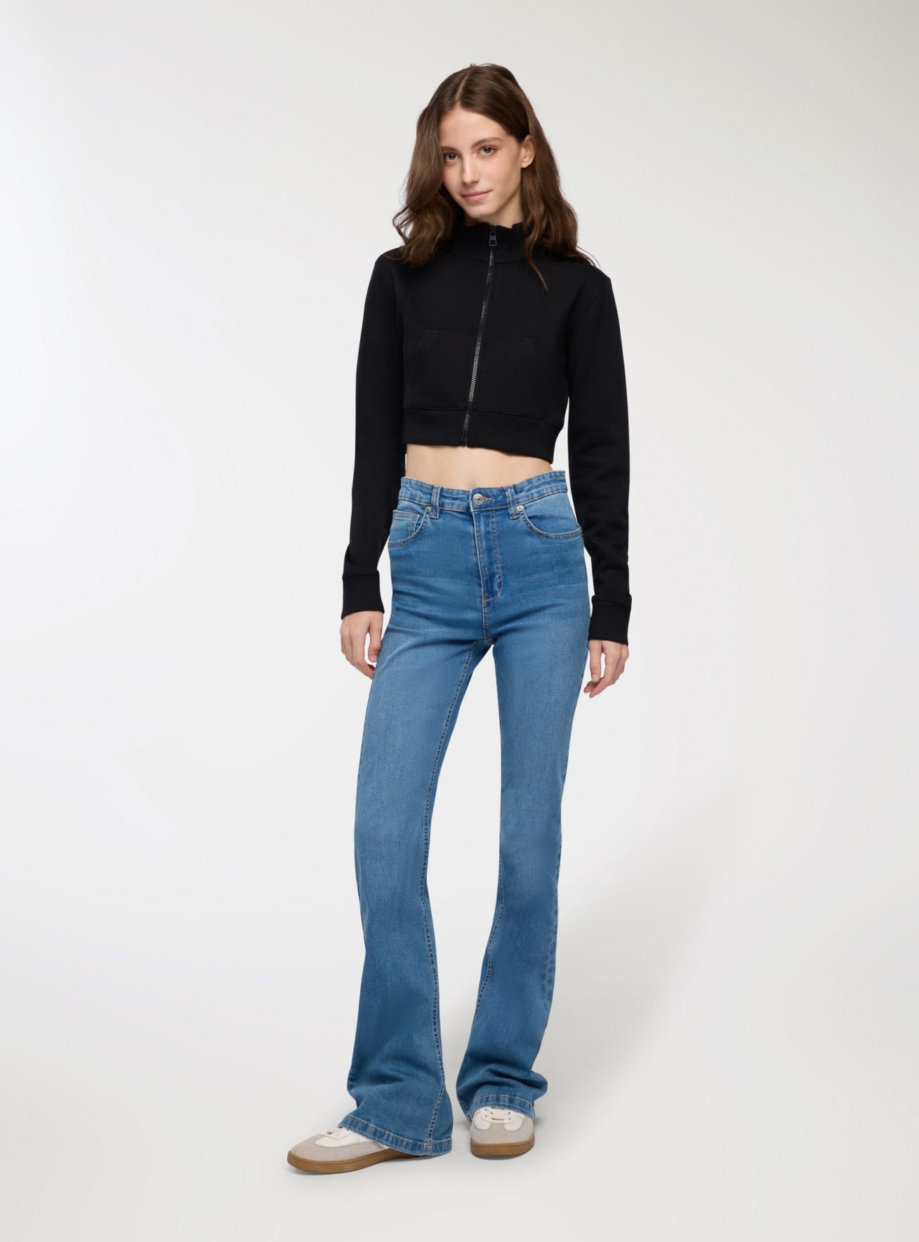 Long pants jeans Woman Terranova
