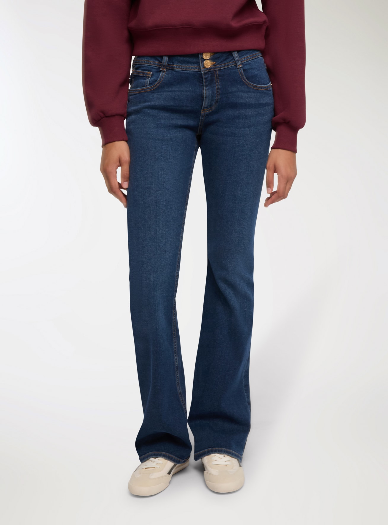 Pantalone Jeans Lungo Damen Terranova