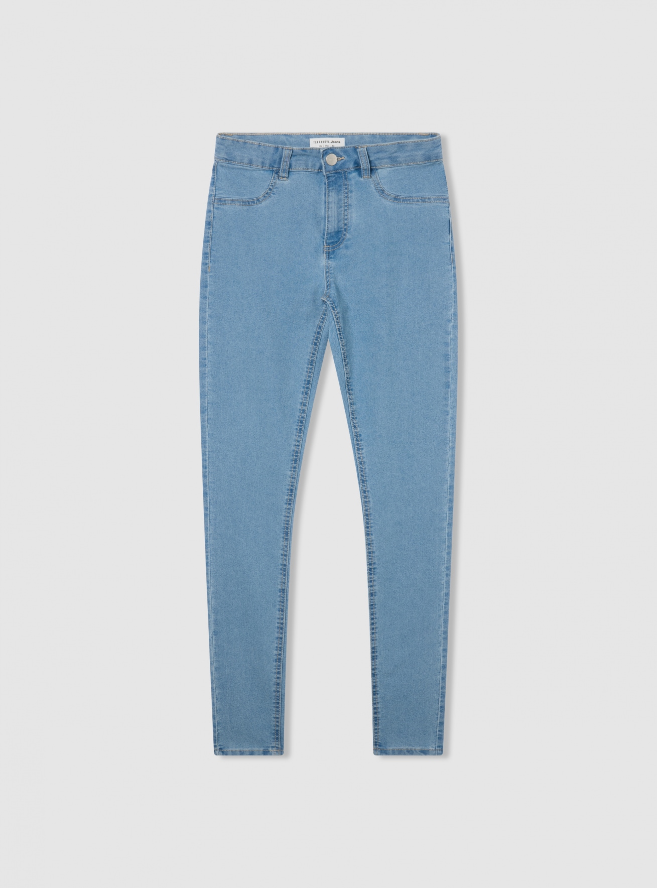 Pantalone Jeans Lungo Donna Terranova