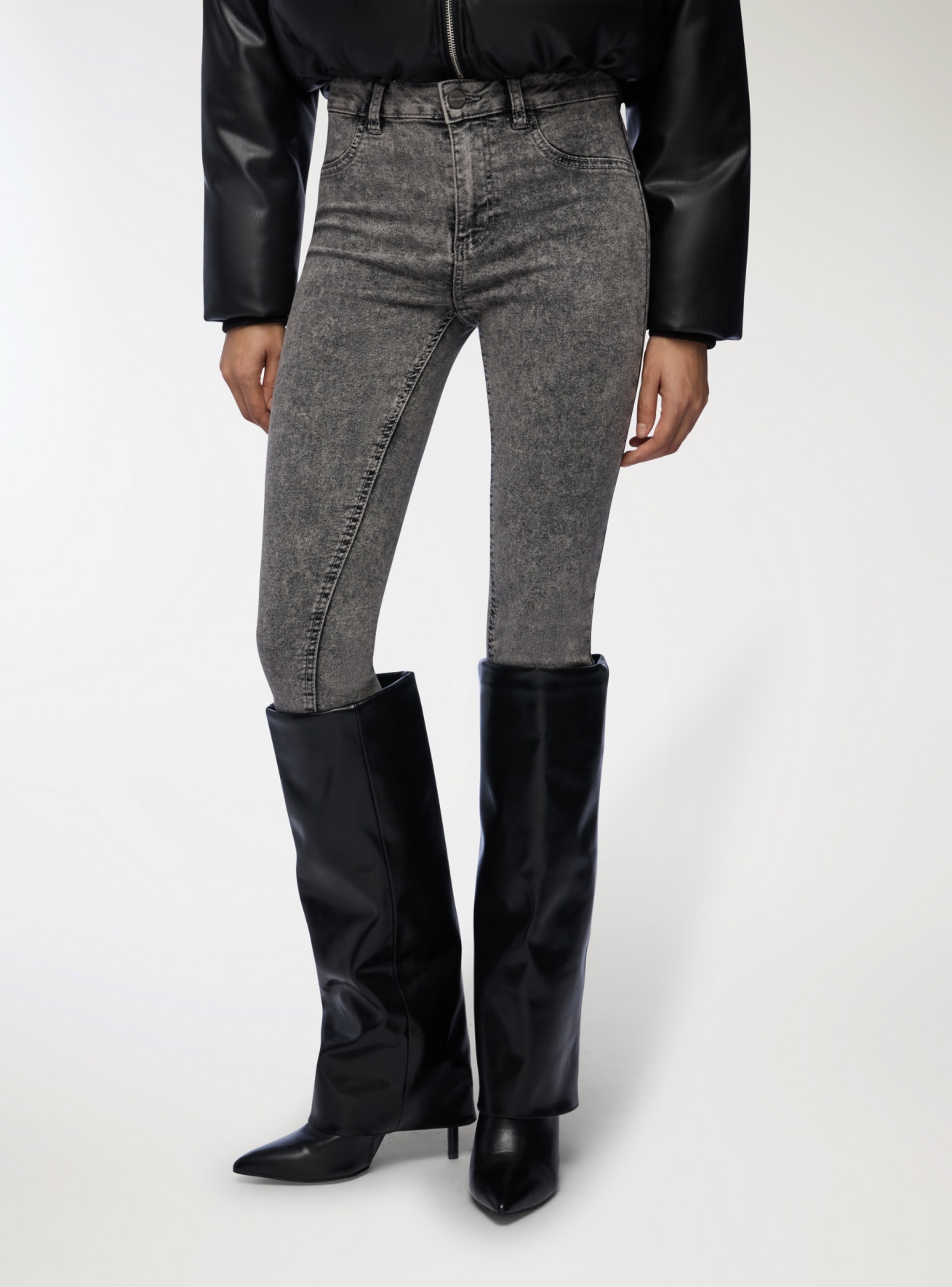 Pantalone Jeans Lungo Donna Terranova
