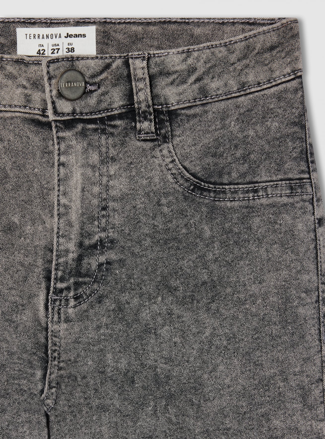 Pantalone Jeans Lungo Donna Terranova
