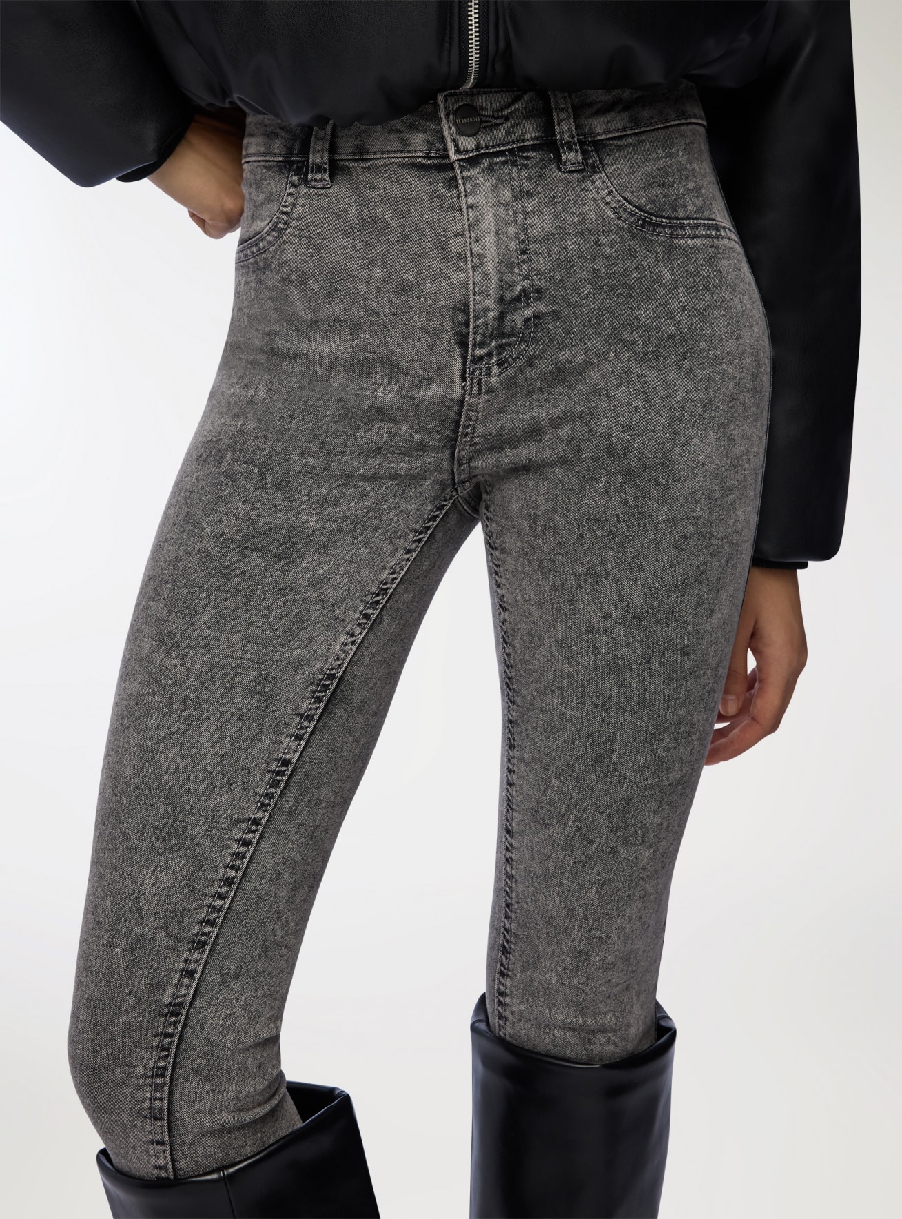 Pantalone Jeans Lungo Donna Terranova