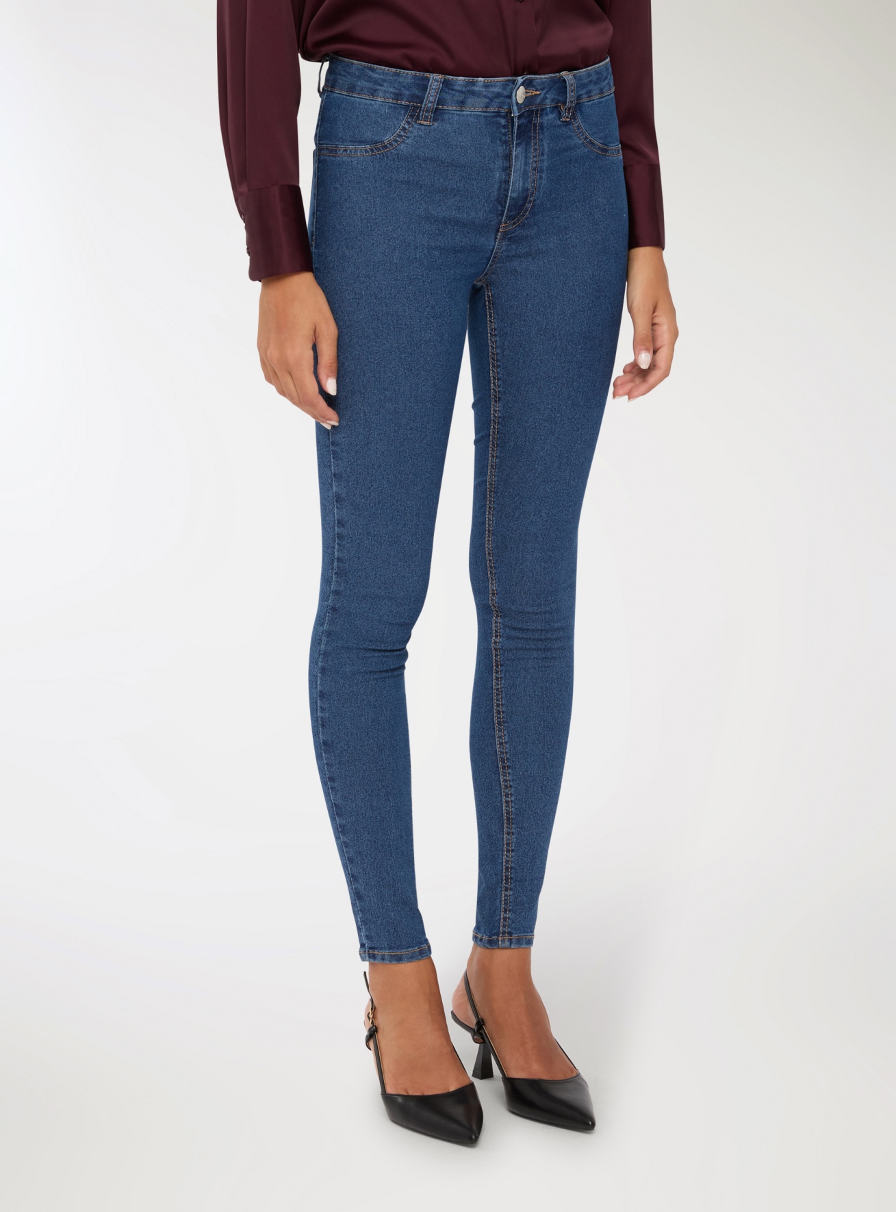 Nohavice jeans dlhe Zena Terranova