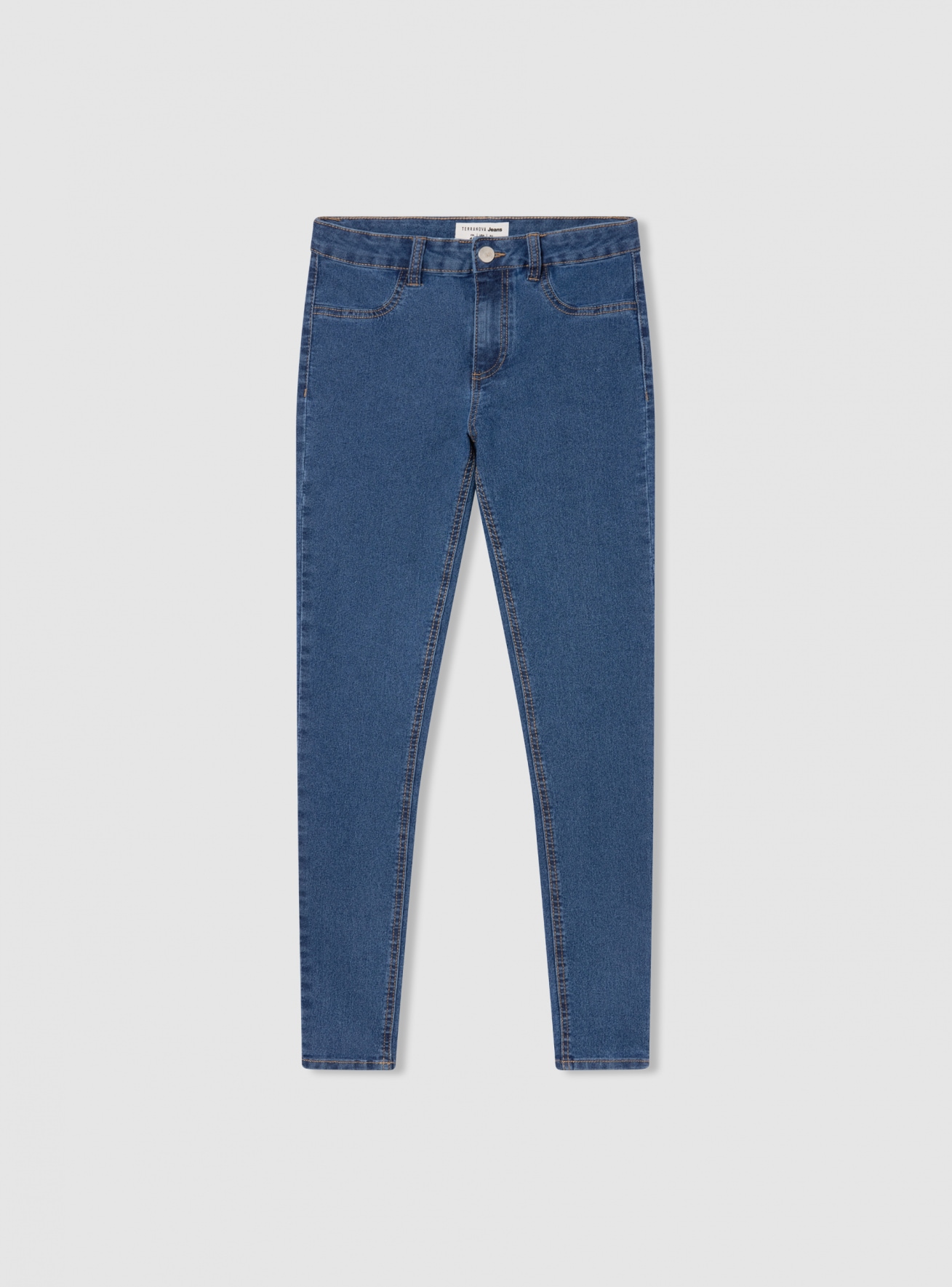 Pantalone Jeans Lungo Donna Terranova