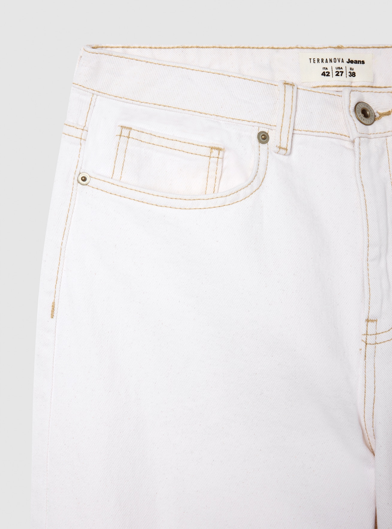 Pantalone Jeans Lungo Donna Terranova