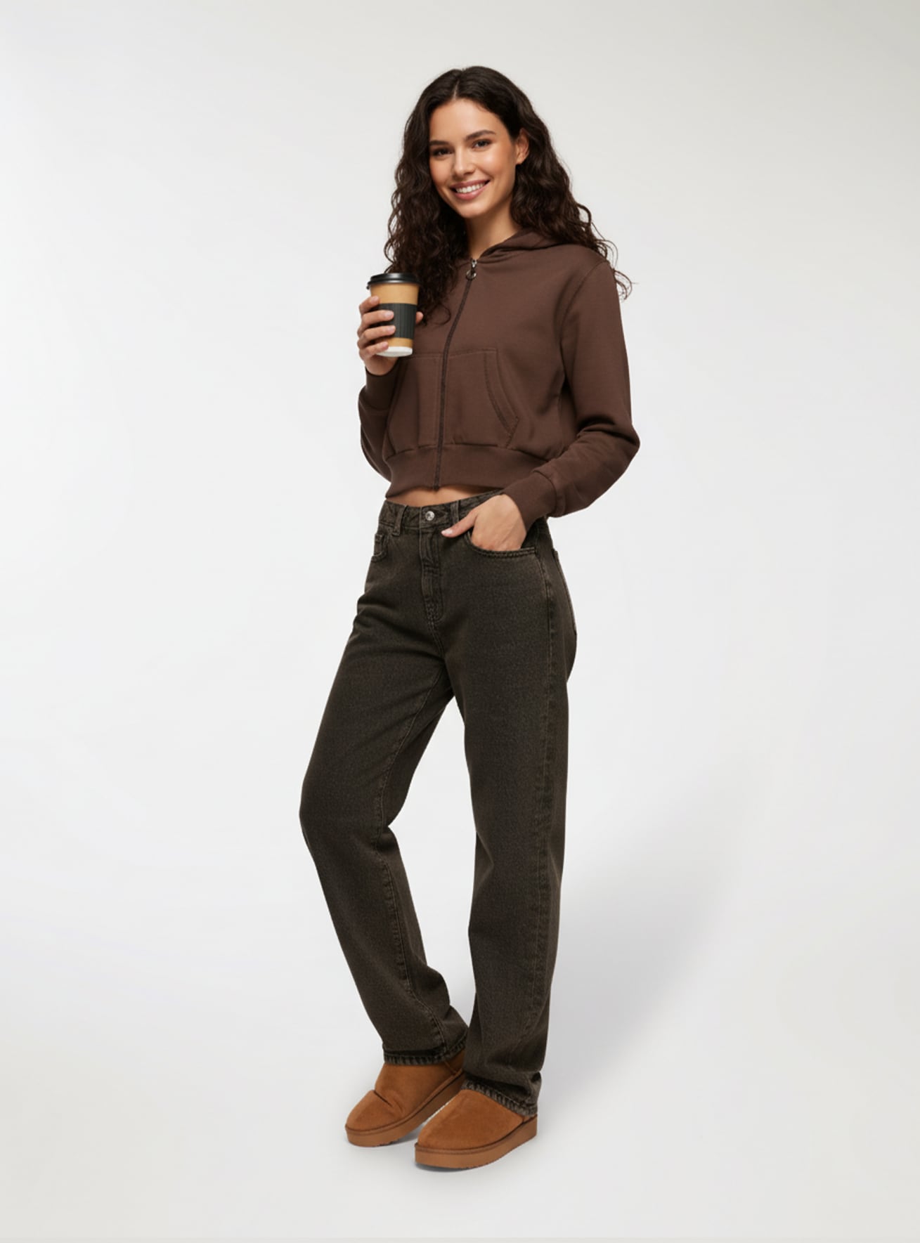 Pantalone Jeans Lungo Donna Terranova