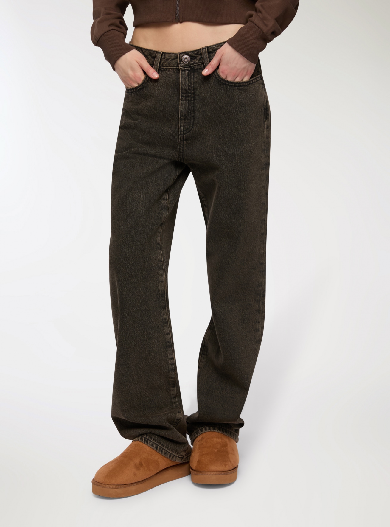 Pantalone Jeans Lungo Donna Terranova