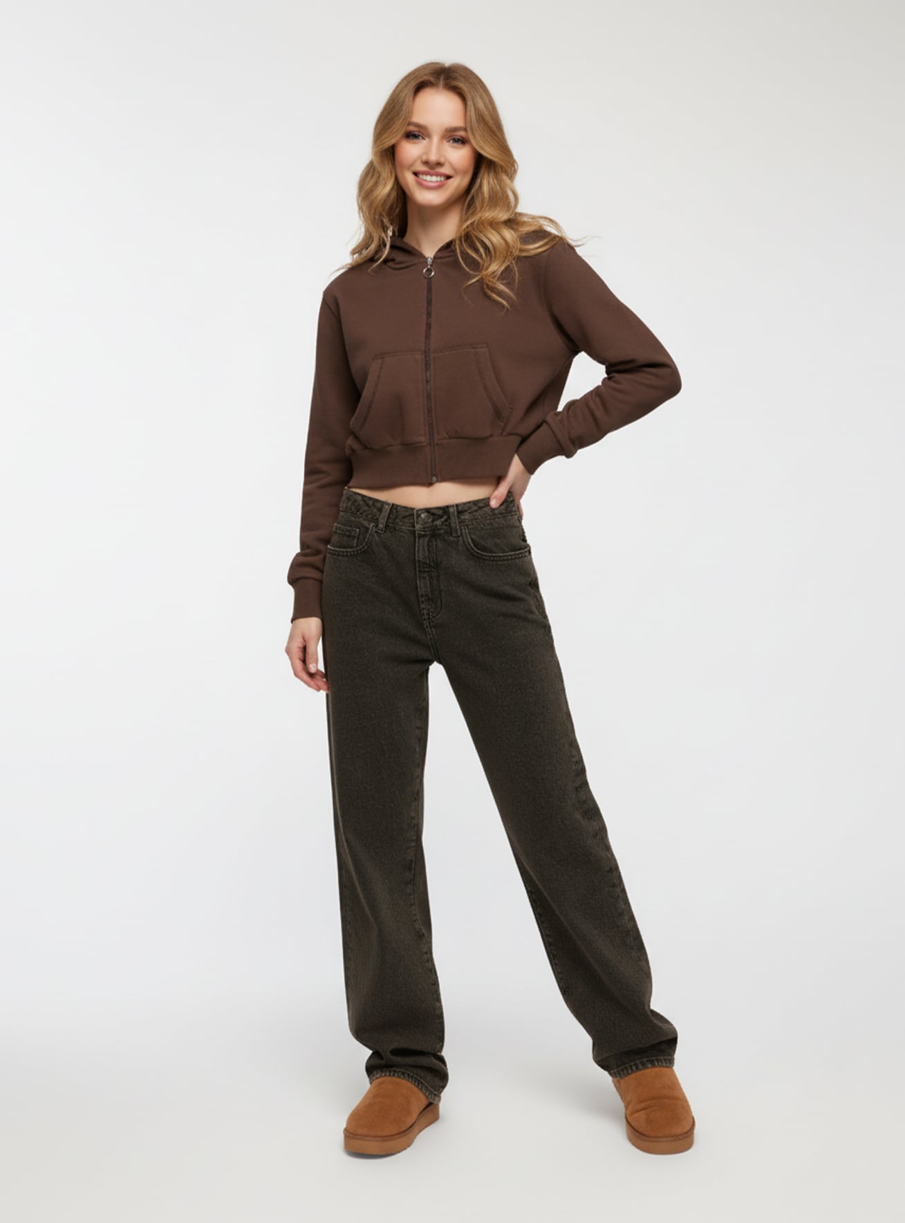 Pantalone Jeans Lungo Donna Terranova