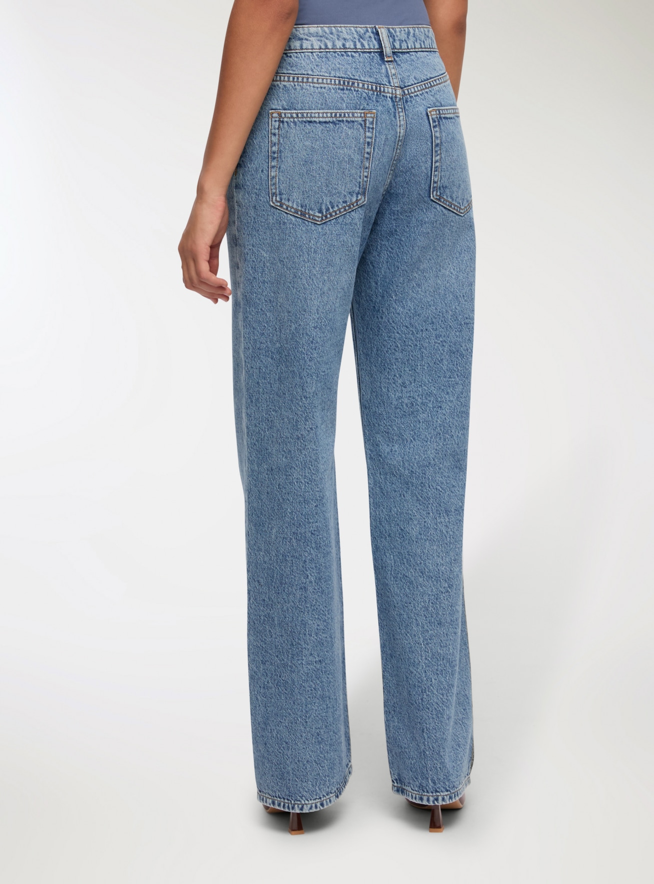 Long pants jeans Woman Terranova