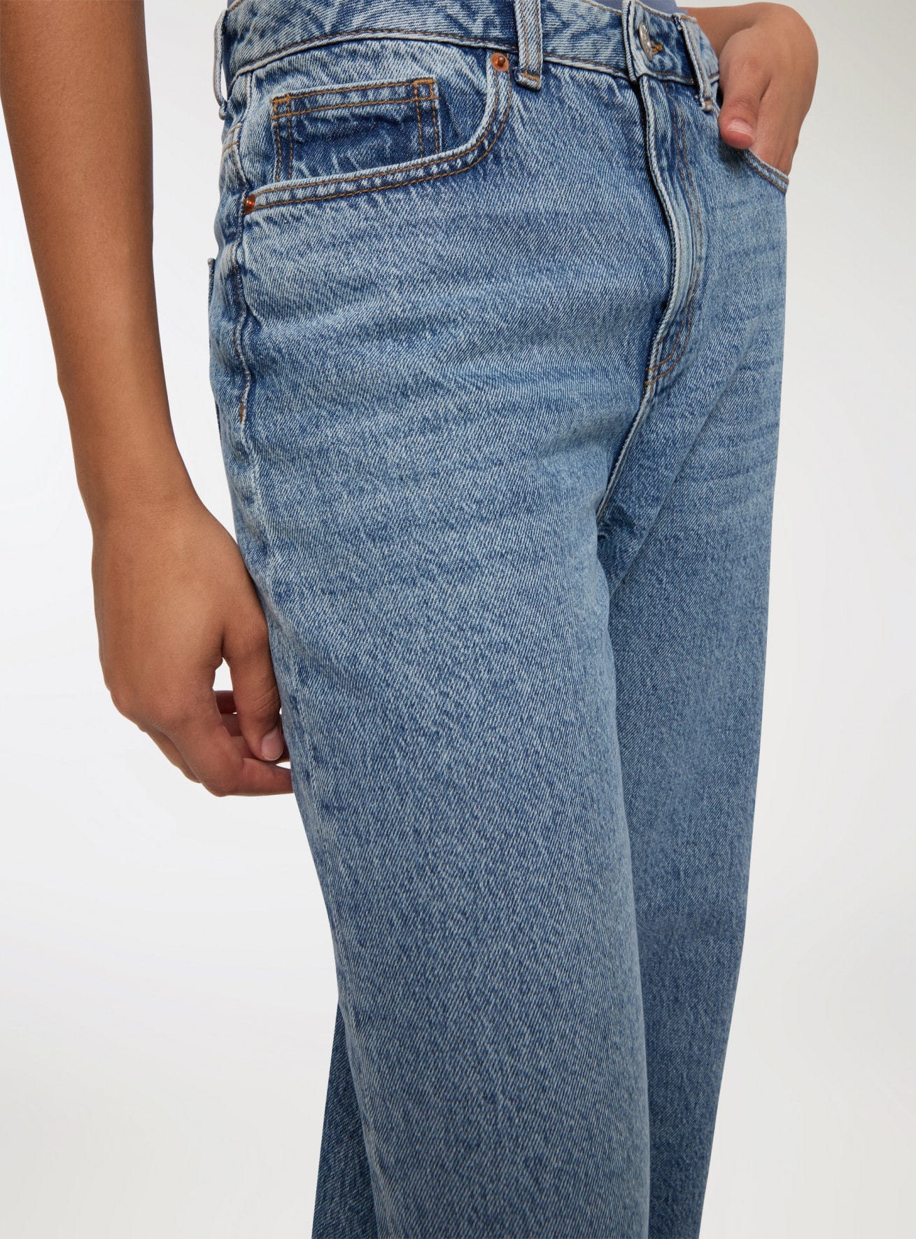 Long pants jeans Woman Terranova