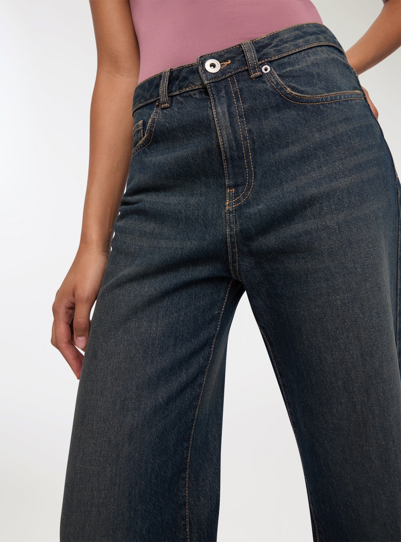Pantalone Jeans Lungo Donna Terranova