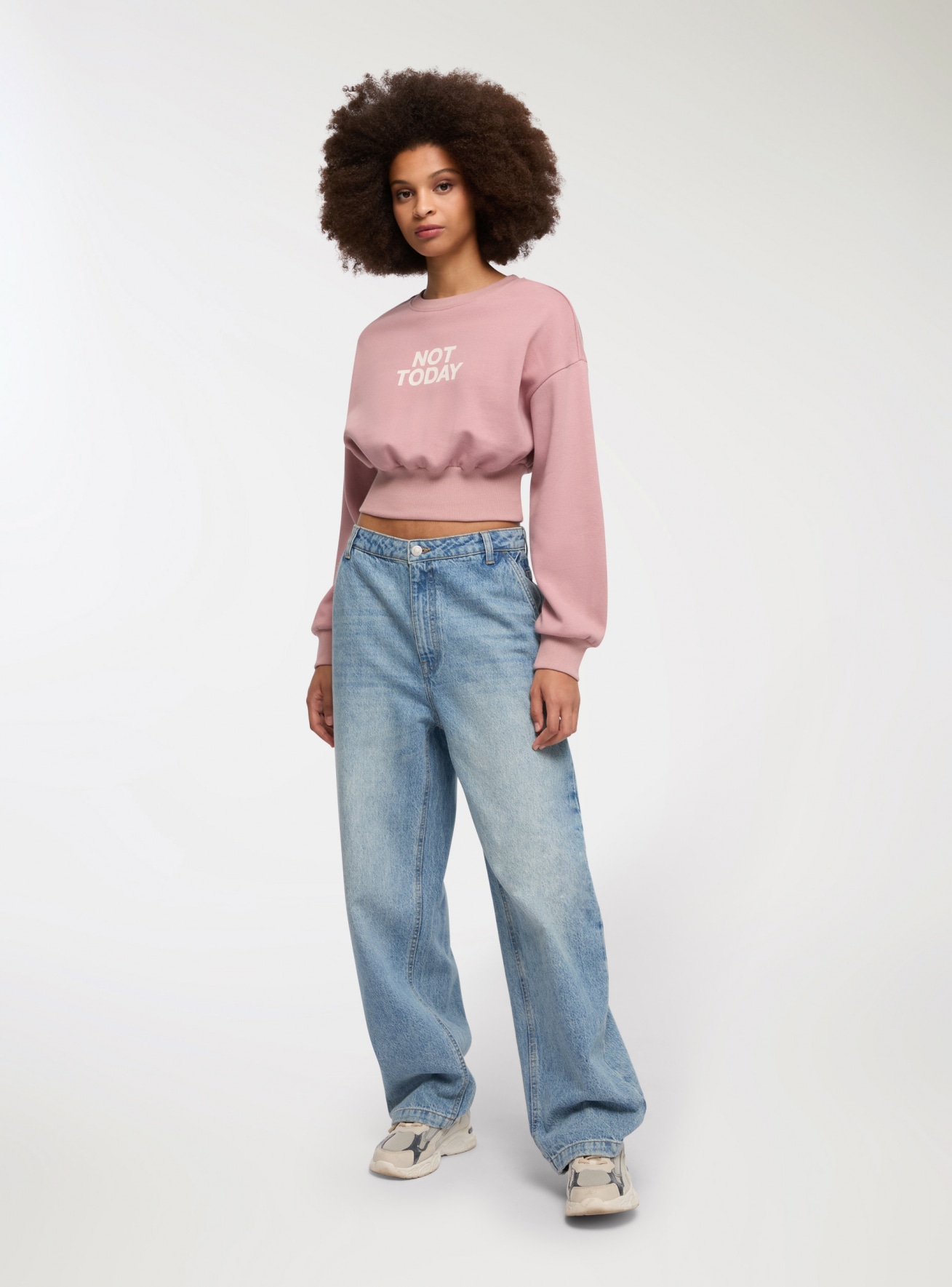 Pantalone Jeans Lungo Donna Terranova