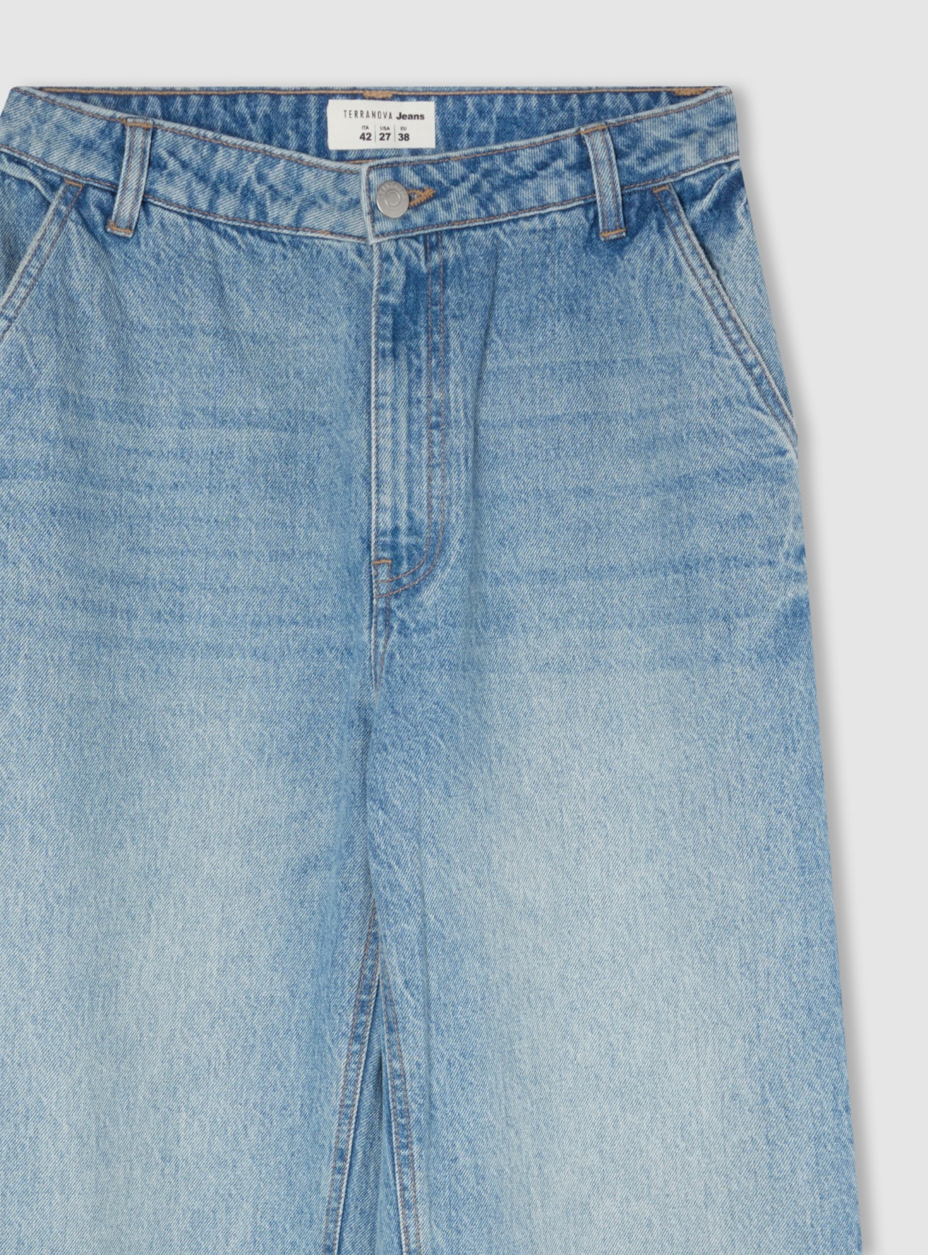 Pantalone Jeans Lungo Donna Terranova