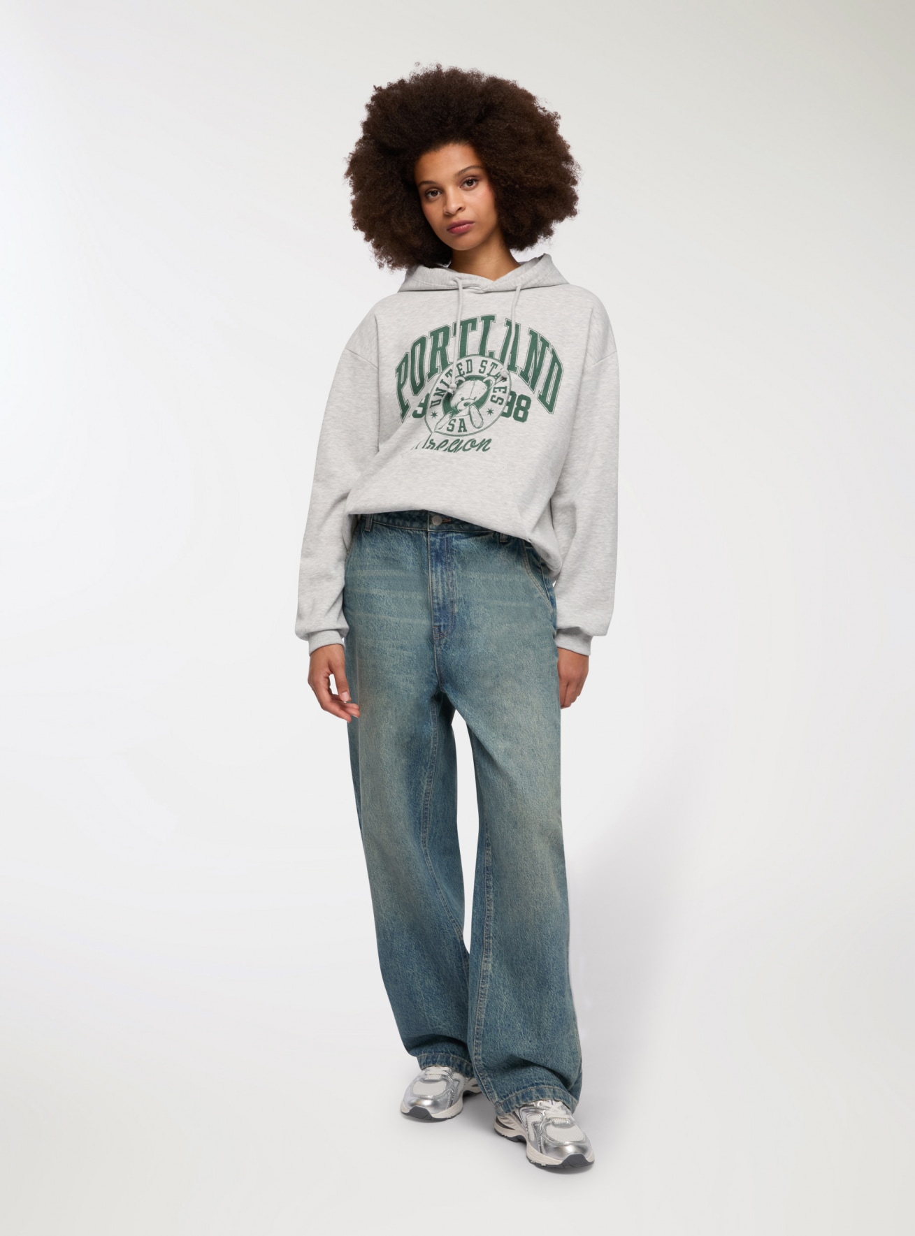 Pantalone Jeans Lungo Donna Terranova