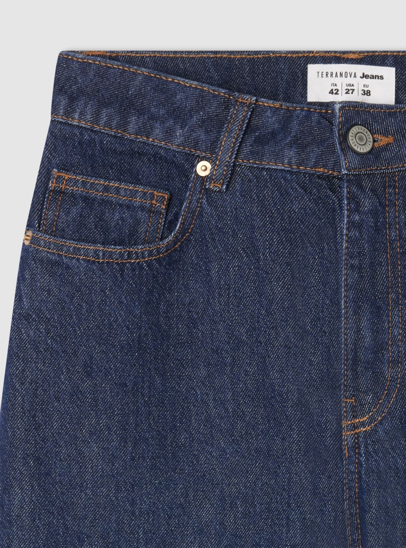Pantalone Jeans Lungo Donna Terranova