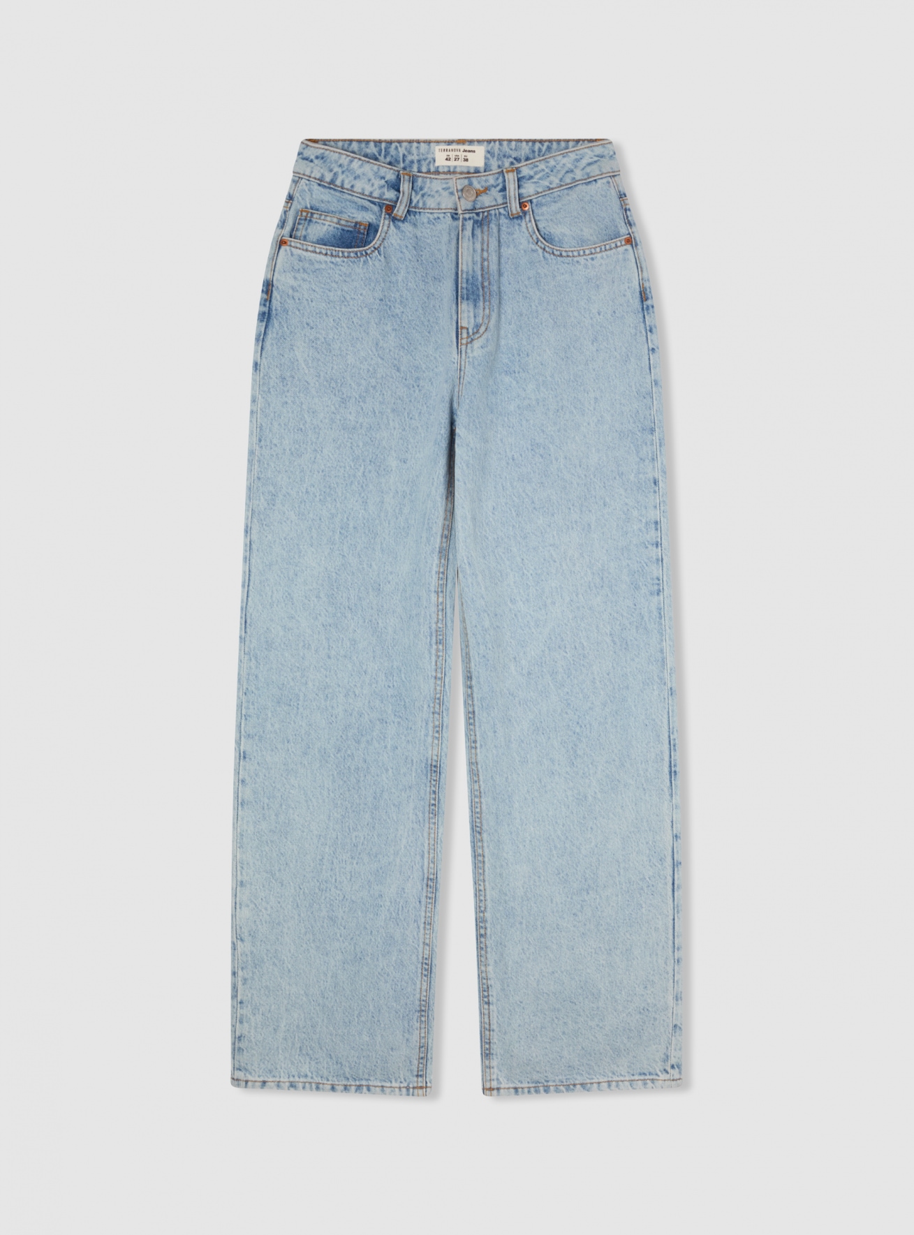 Pantalone Jeans Lungo Donna Terranova