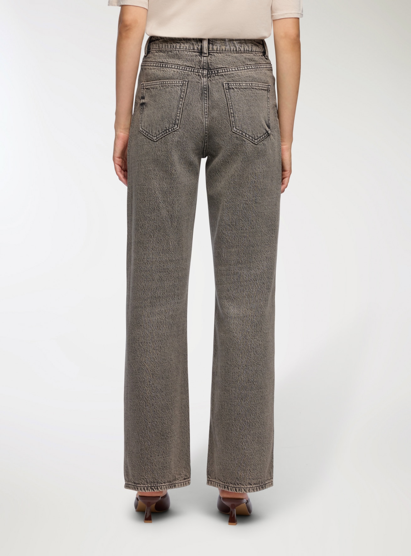 Long pants jeans Woman Terranova