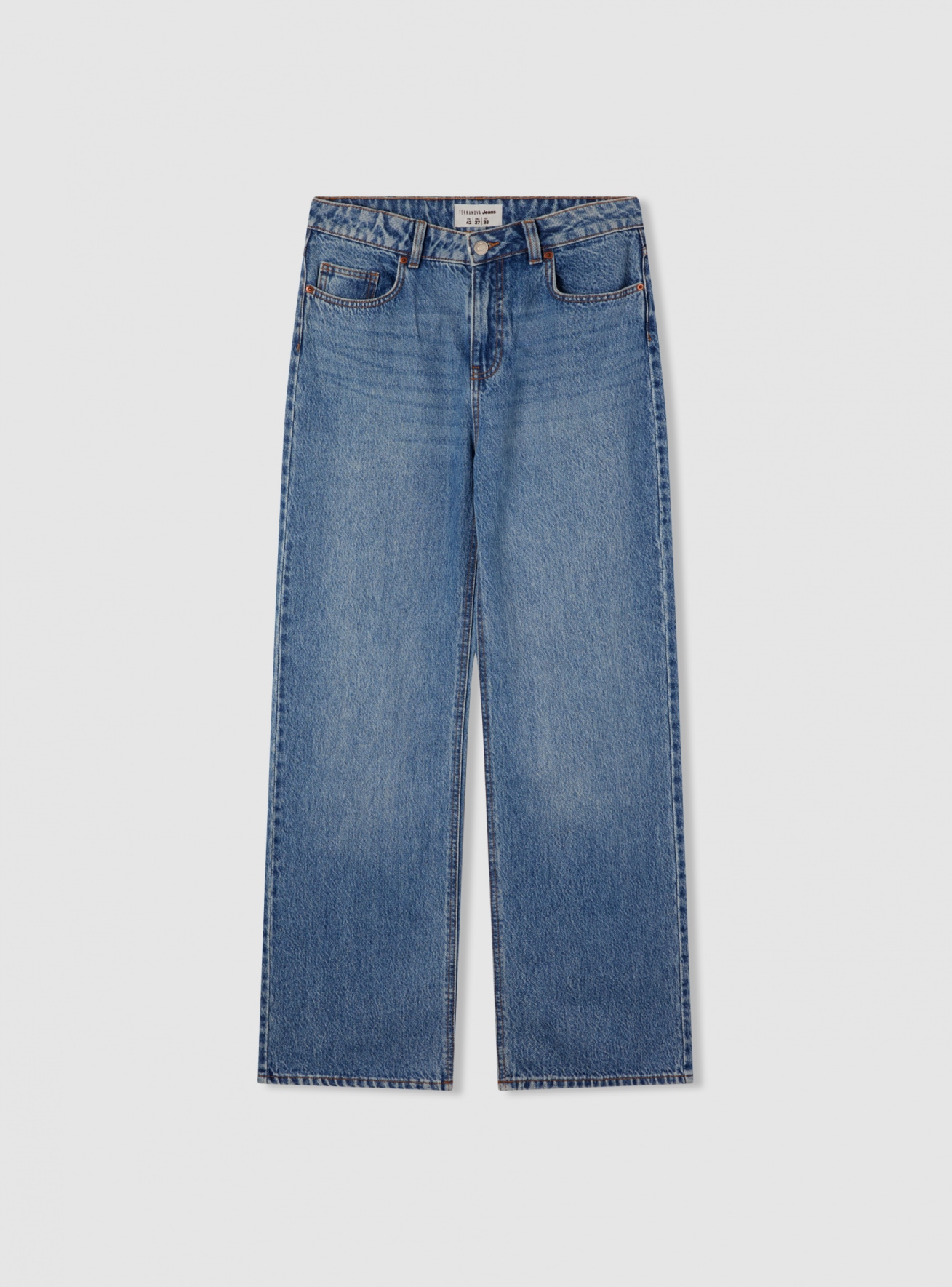 Pantalone Jeans Lungo Damen Terranova