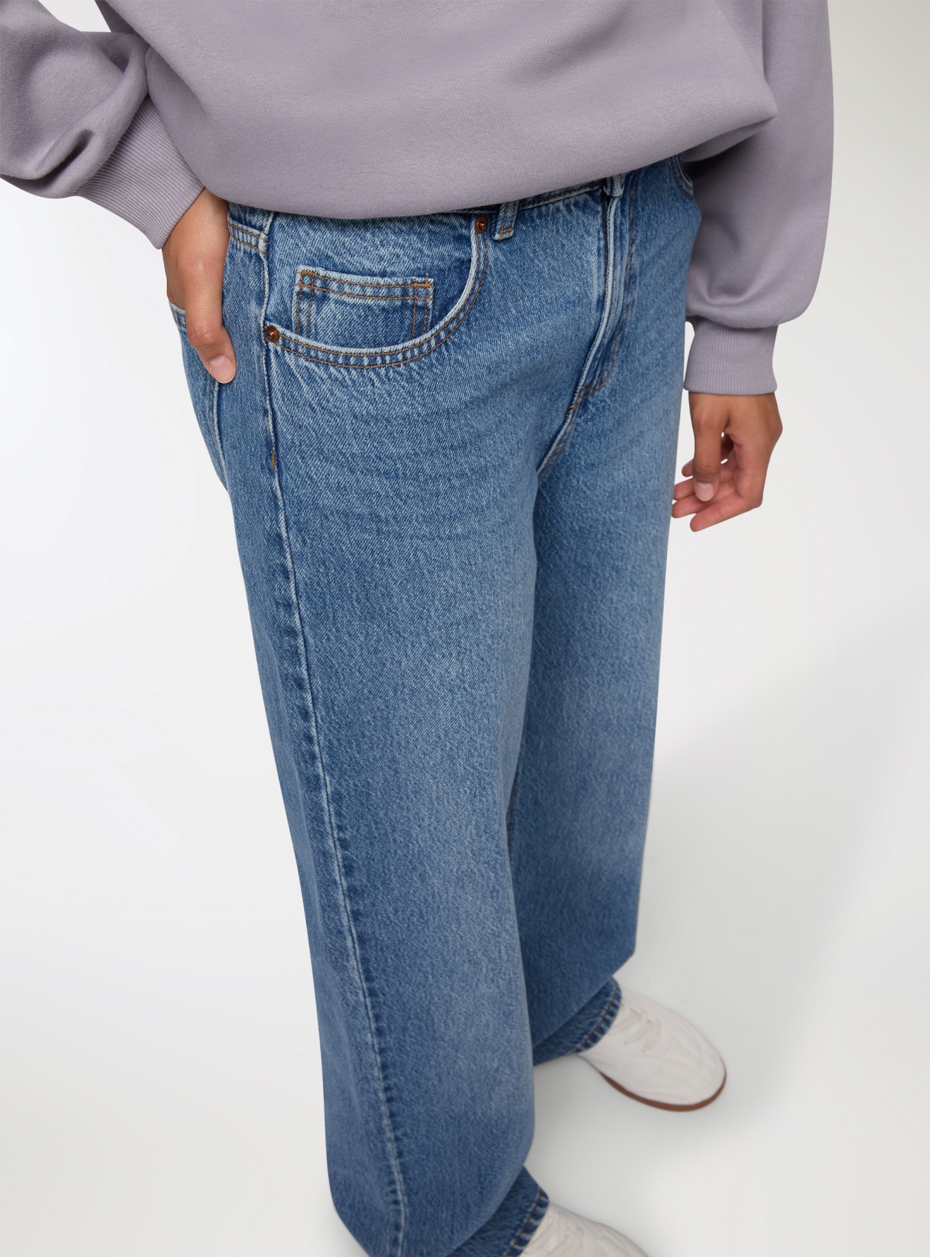 Pantalone Jeans Lungo Damen Terranova