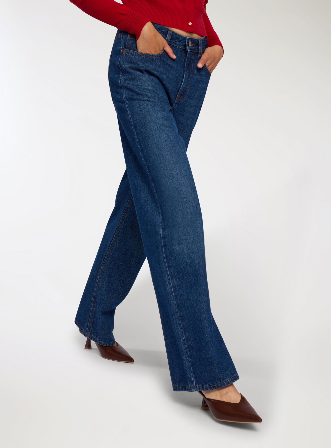 Jeans largos Mujer Terranova
